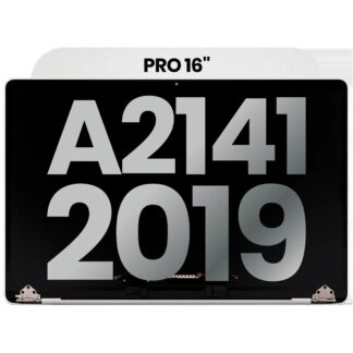 komplette LCD-Displayeinheit für MacBook Pro 16" (A2141 / Mid 2019) (ausgebautes Originalteil: Grade A) (Silver (Silber))