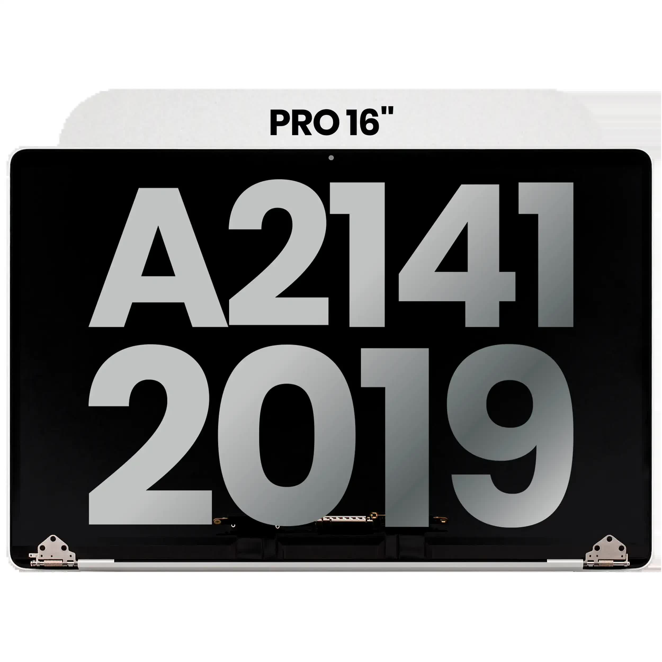 komplette LCD-Displayeinheit für MacBook Pro 16" (A2141 / Mid 2019) (ausgebautes Originalteil: Grade A) (Silver (Silber))