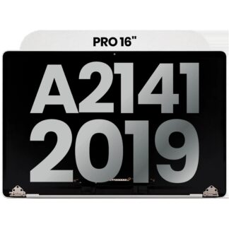 komplette LCD-Displayeinheit für MacBook Pro 16" (A2141 / Mid 2019) (ausgebautes Originalteil: Grade B) (Silver (Silber))