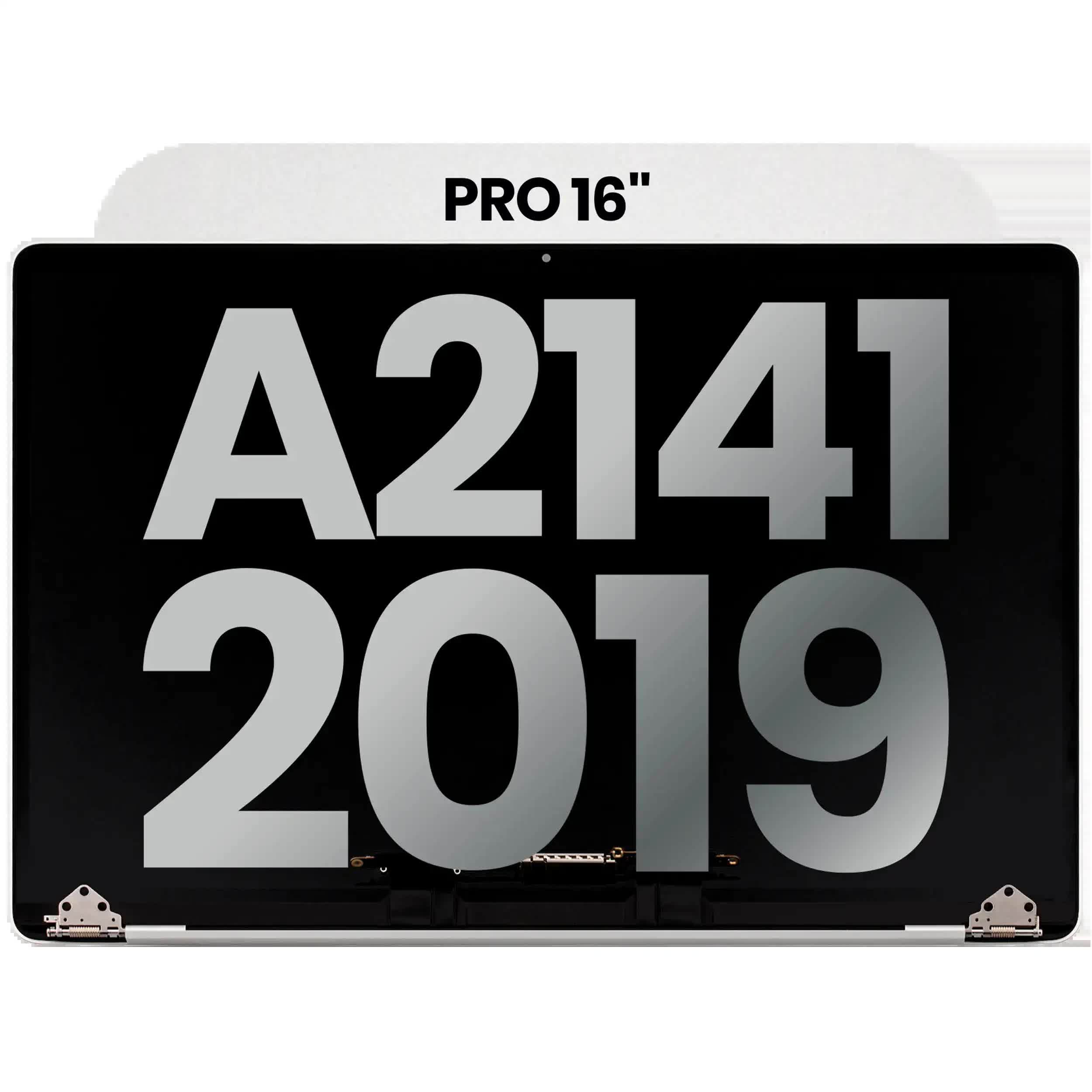 komplette LCD-Displayeinheit für MacBook Pro 16" (A2141 / Mid 2019) (ausgebautes Originalteil: Grade B) (Silver (Silber))