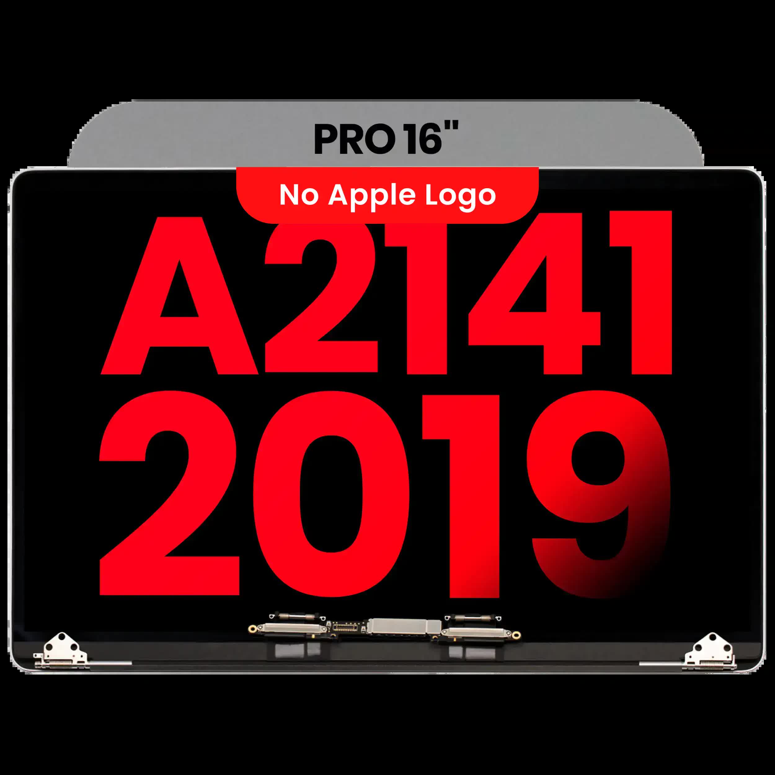 komplette LCD-Displayeinheit für MacBook Pro 16" (A2141 / Mid 2019) (Aftermarket Plus) (Space Gray)