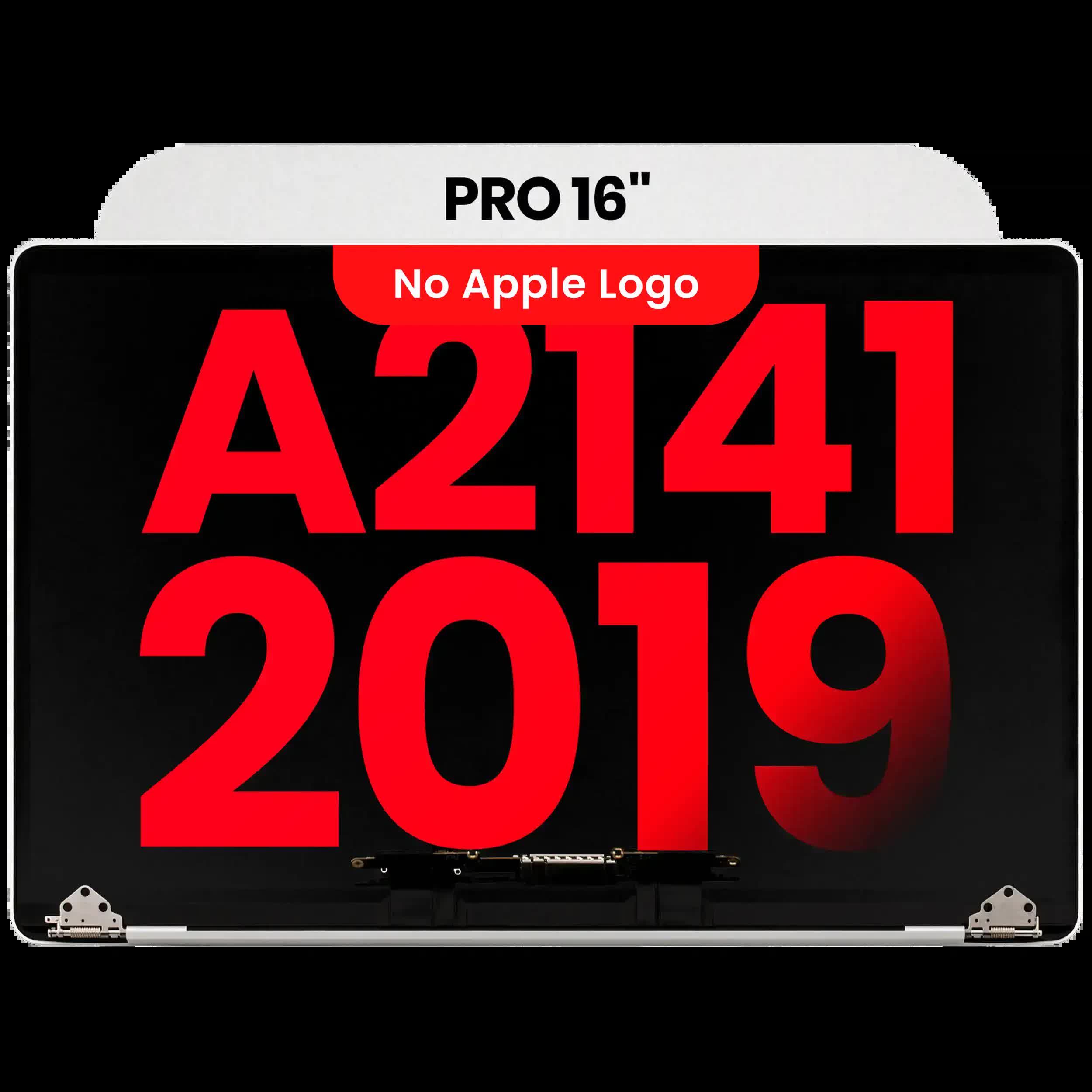 komplette LCD-Displayeinheit für MacBook Pro 16" (A2141 / Mid 2019) (Aftermarket Plus) (Silver (Silber))