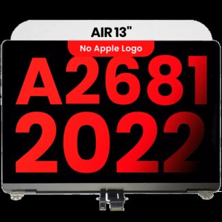 komplette LCD-Displayeinheit für MacBook Air 13" (A2681 / Mid 2022) (Aftermarket Plus) (Starlight)