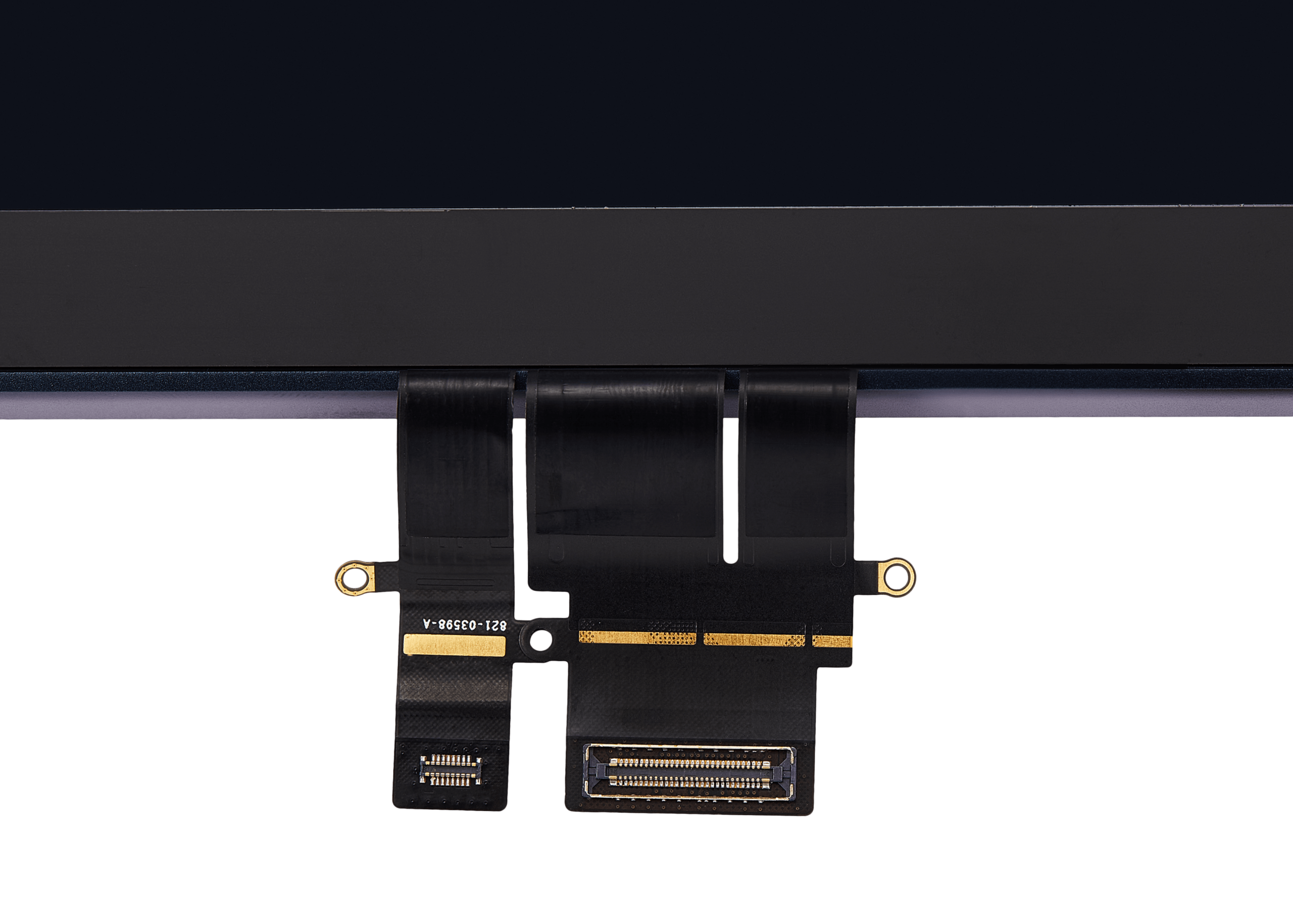 komplette LCD-Displayeinheit für MacBook Air 13" (A2681 / Mid 2022) (Aftermarket Plus) (Midnight) – Bild 3