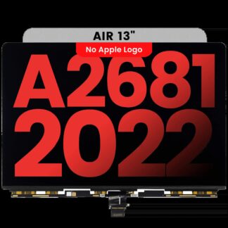 LCD Panel einzeln für MacBook Air 13" (A2681 / A3113 /A3240) (mit alle Jahrgänge) (Aftermarket Plus)