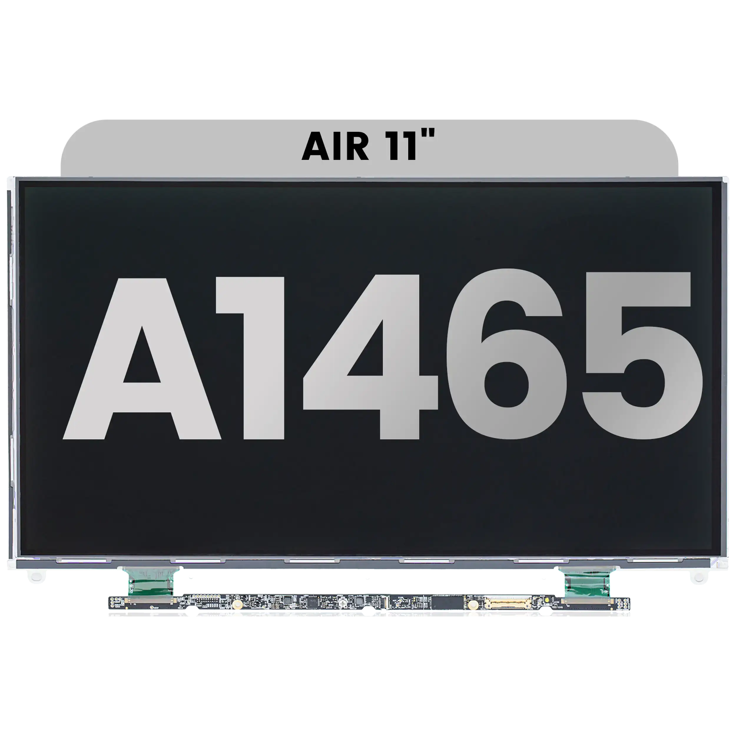komplette LCD-Displayeinheit für MacBook Air 13" A1932 (2019) / A2179 (2020) (ausgebautes Originalteil: Grade C) (Space Gray) – Bild 3