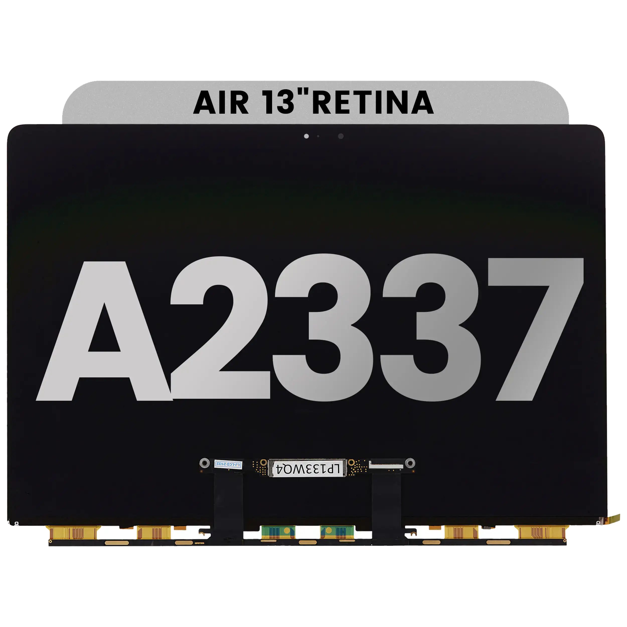 komplette LCD-Displayeinheit für MacBook Air 13" A1932 (2019) / A2179 (2020) (ausgebautes Originalteil: Grade C) (Space Gray) – Bild 5