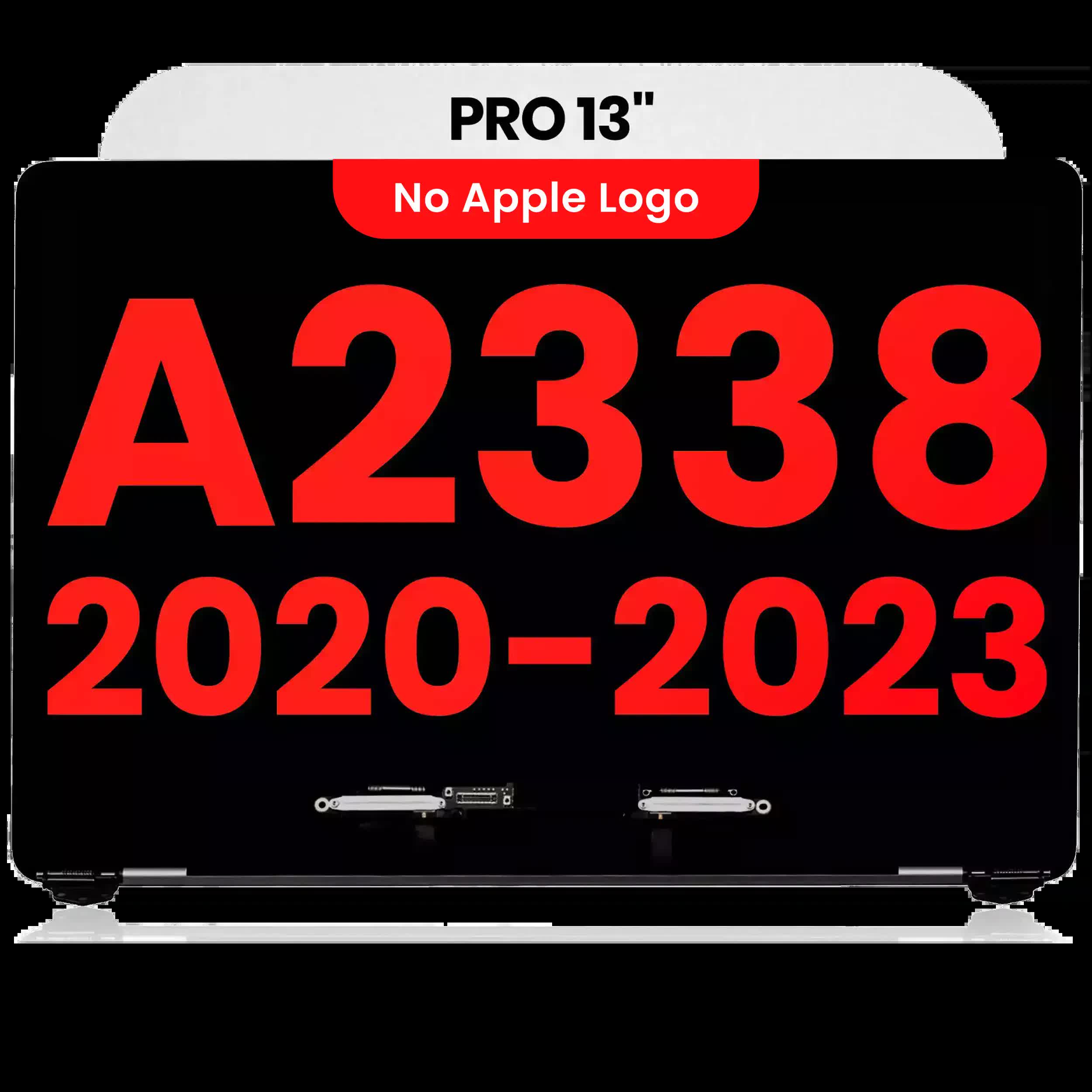 komplette LCD-Displayeinheit für MacBook Pro 13" A2338 (2020) / (Aftermarket Plus) (Space Gray)