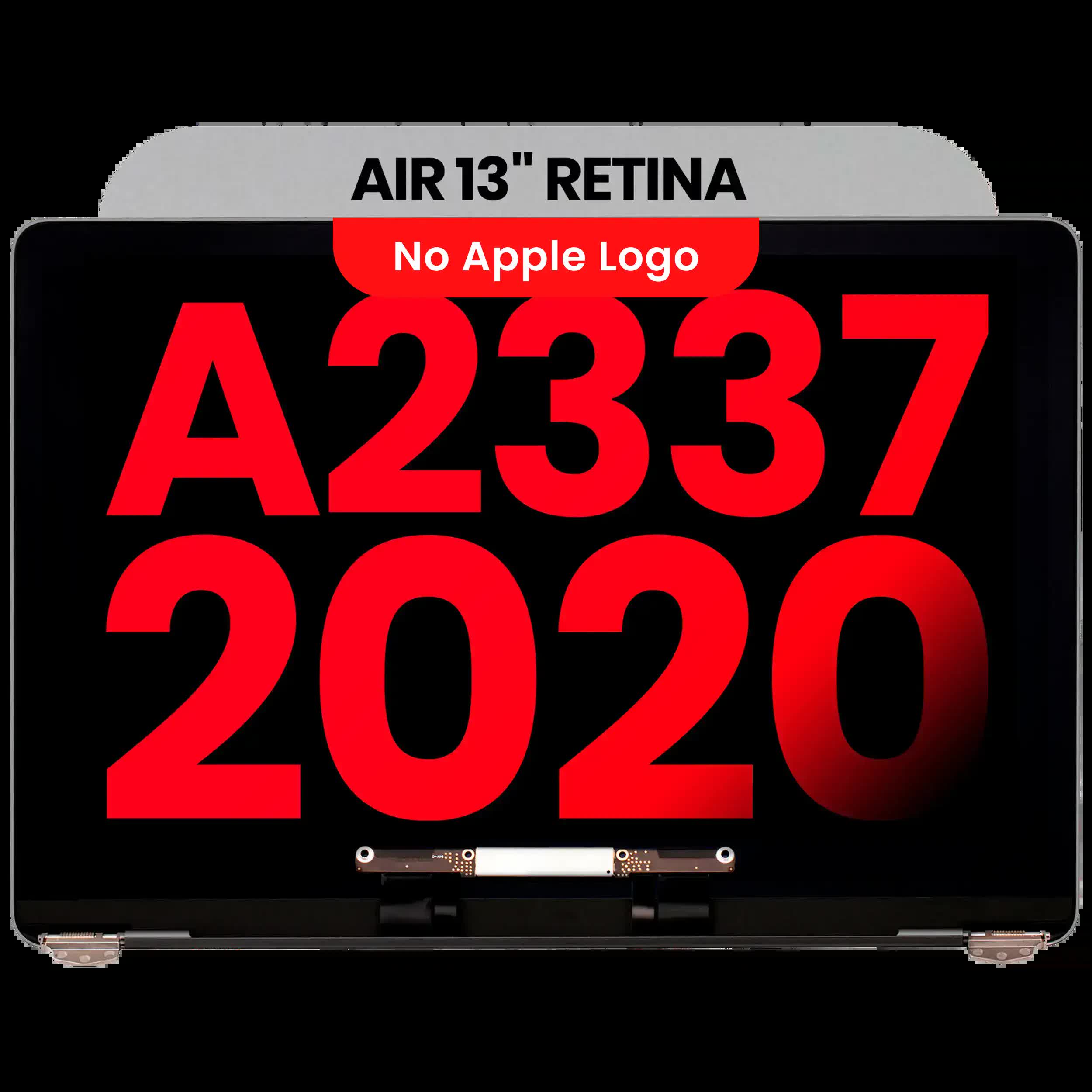 komplette LCD-Displayeinheit für MacBook Air 13" A2337 (2020) (Aftermarket Plus) (Space Gray)
