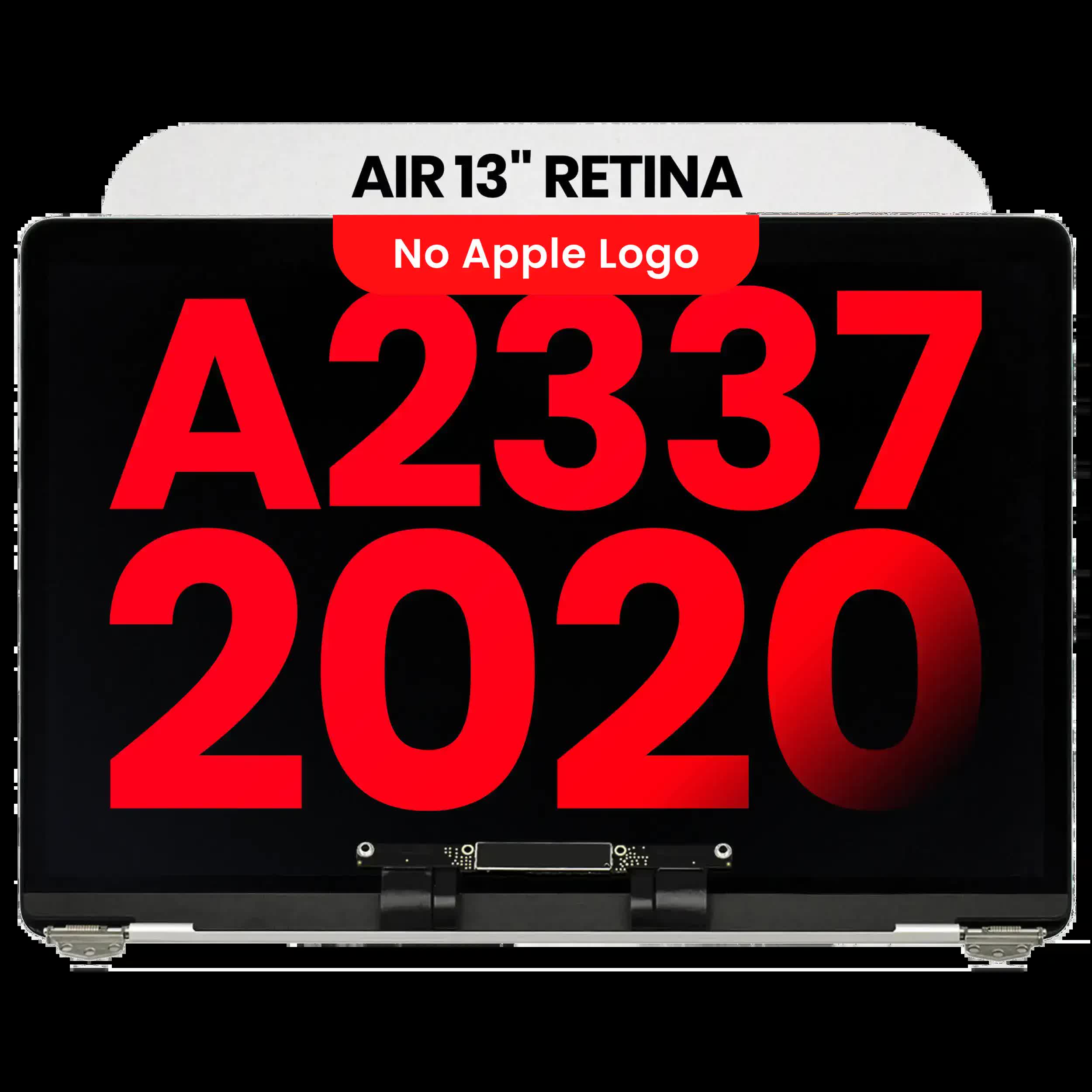 komplette LCD-Displayeinheit für MacBook Air 13" A2337 (2020) (Aftermarket Plus) (Silver (Silber))