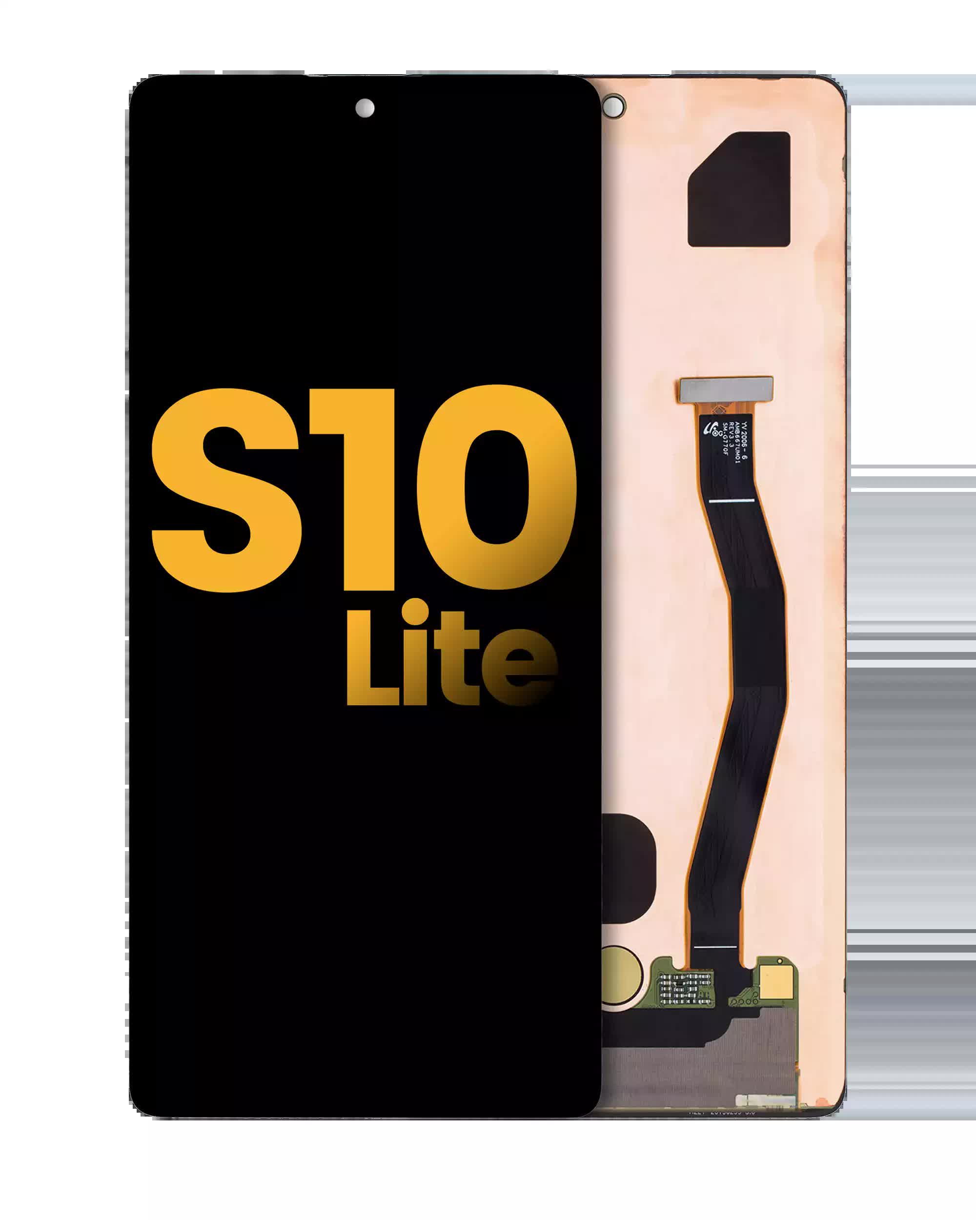OLED Display ohne Rahmen für Samsung Galaxy S10 Lite (professionell aufgearbeitet)