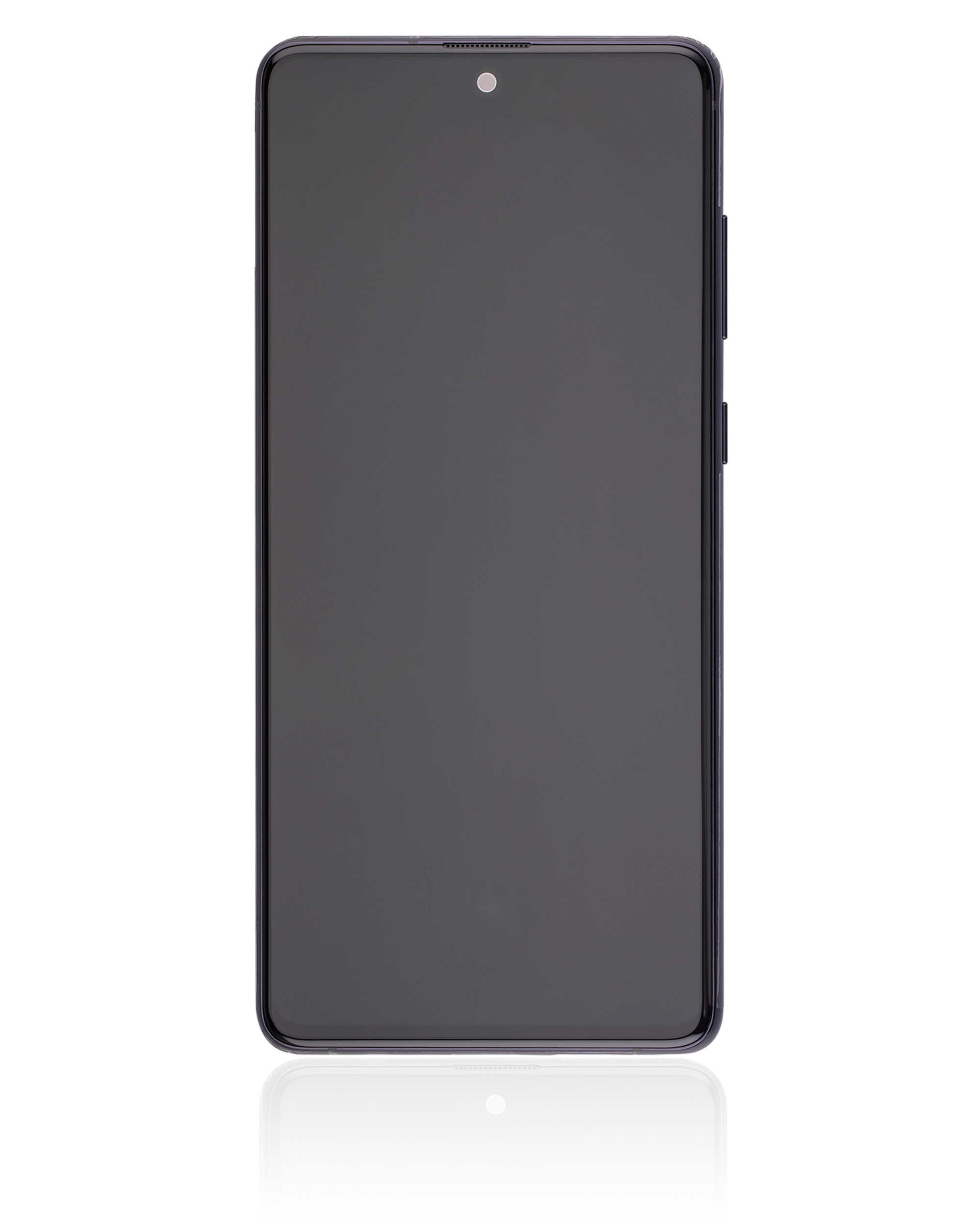 OLED Display mit Rahmen für Samsung Galaxy Note 10 Lite (professionell aufgearbeitet) (Aura Black) – Bild 4