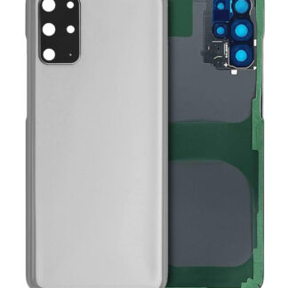 Rückdeckelglas mit Kameraglas für Samsung Galaxy S20 FE (Service Pack) (Cloud White)
