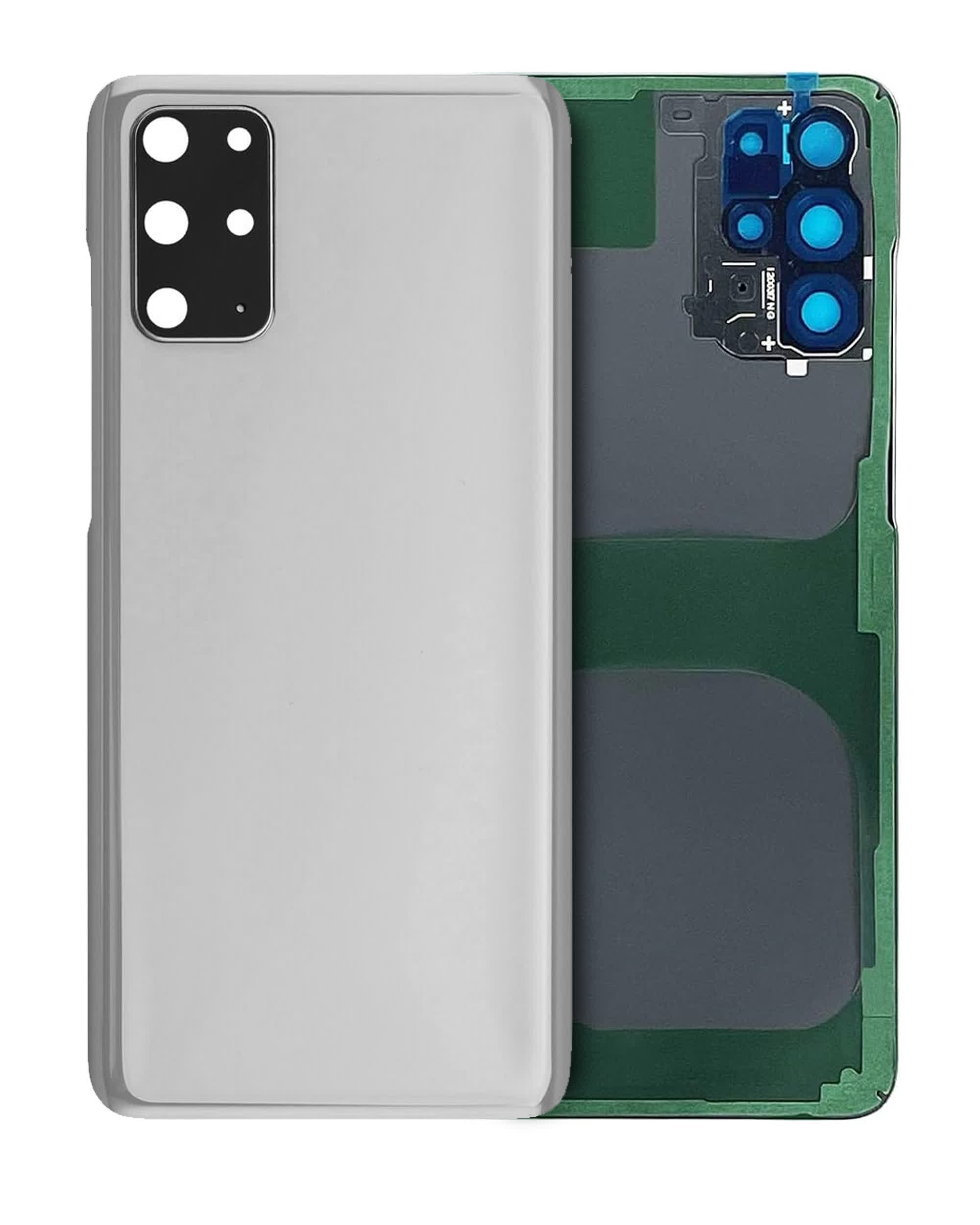 Rückdeckelglas mit Kameraglas für Samsung Galaxy S20 FE (Service Pack) (Cloud White)
