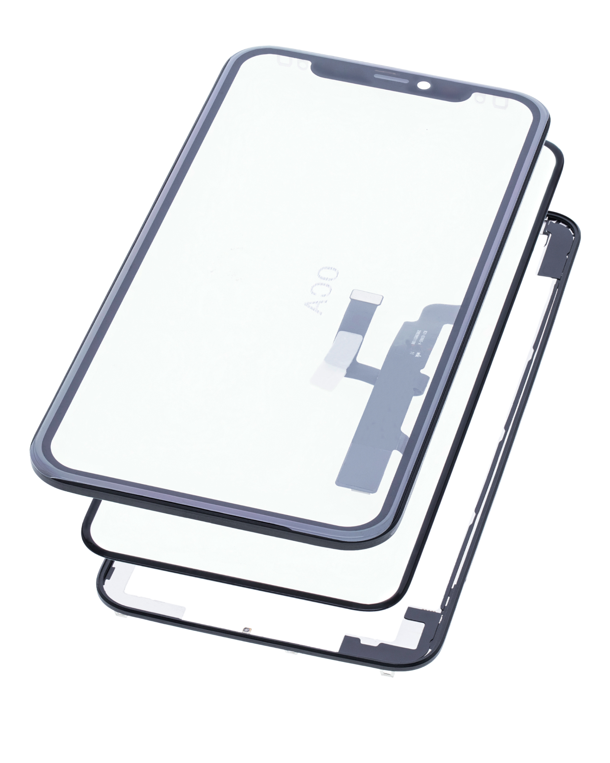 4 in 1 (Glas mit OCA vormontiert + Rahmen + Touchscreen-Digitizer) für iPhone 11 (OCA Master) – Bild 3