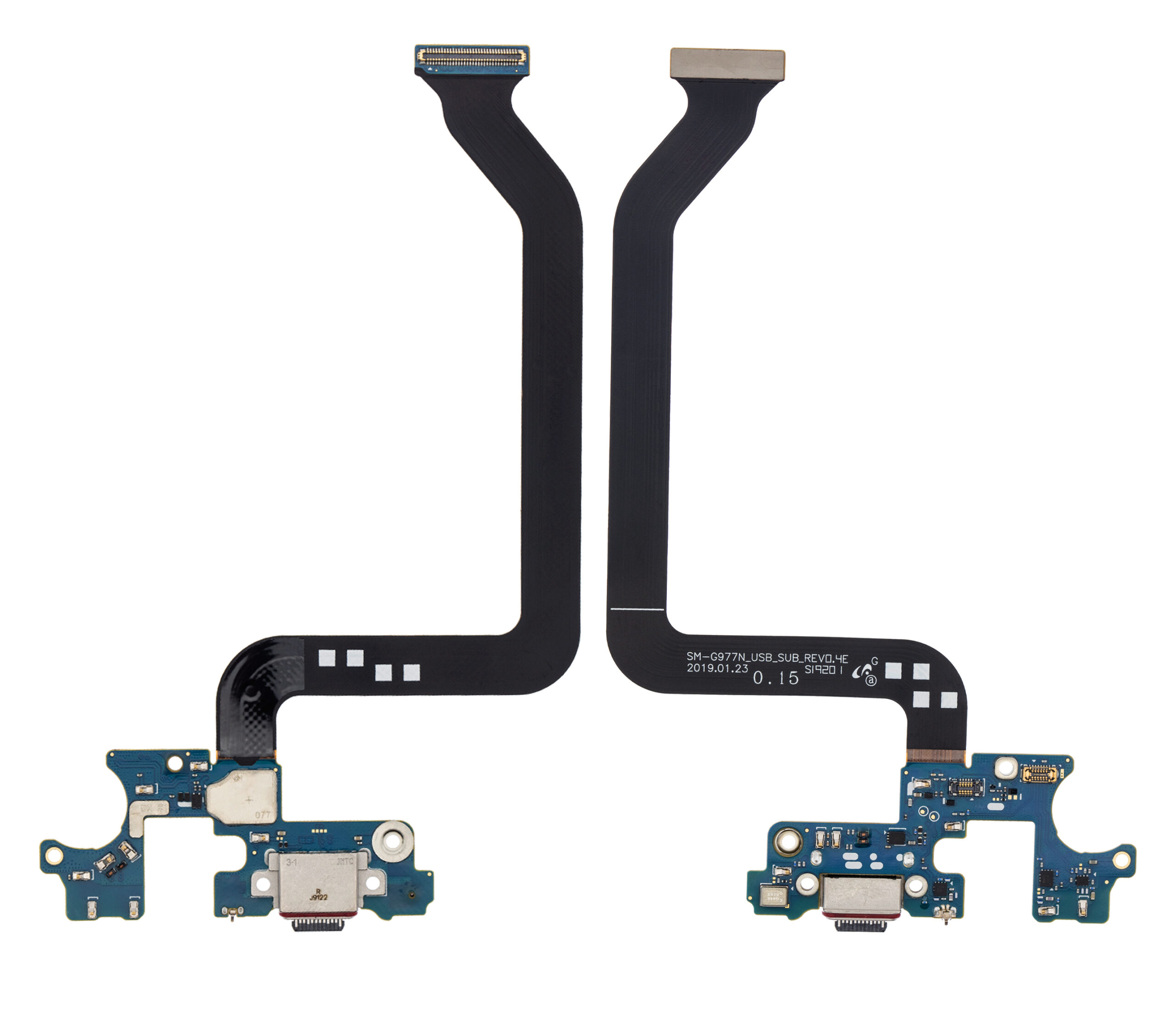 Ladebuchse mit Flexkabel für Samsung Galaxy S10 5G (G977N) (International Version) (Premium) – Bild 2