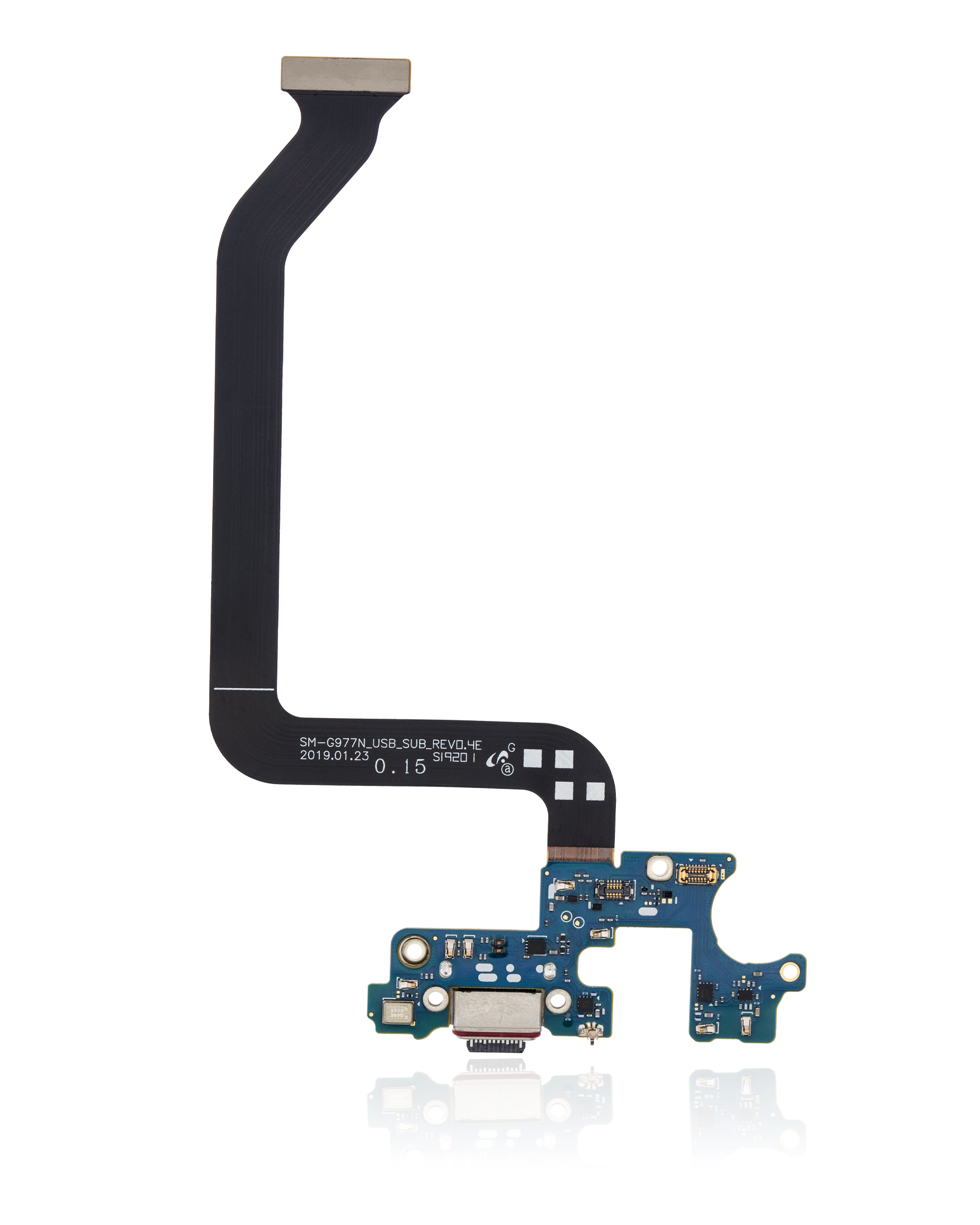 Ladebuchse mit Flexkabel für Samsung Galaxy S10 5G (G977N) (International Version) (Premium) – Bild 4