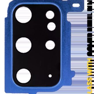 Rückkamera-Glas mit Abdeckung Blendenring für Samsung Galaxy S20 Plus (Cloud Blue)