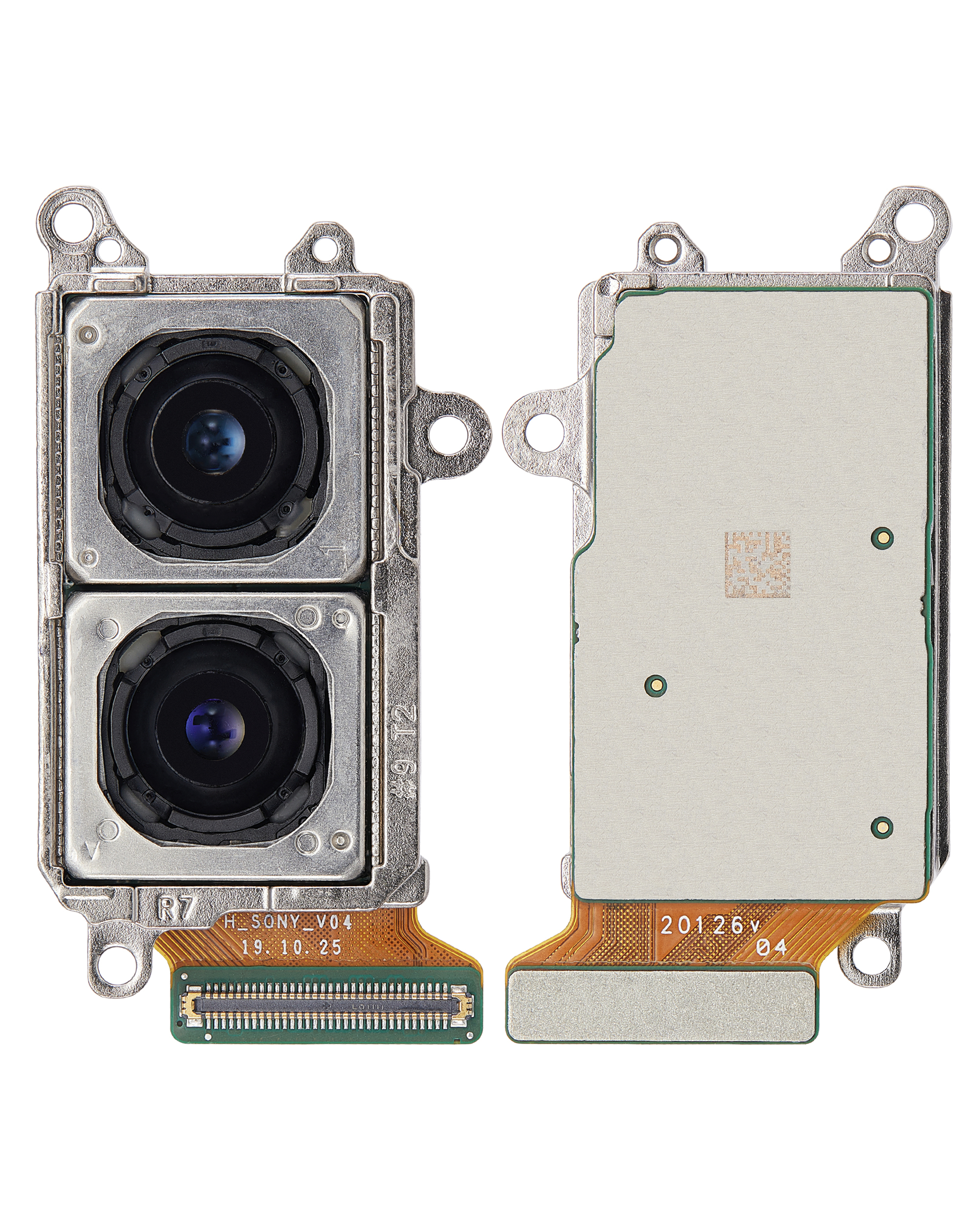 Rückkamera (Wide & Teleobjektiv) für Samsung Galaxy S21 5G / S21 Plus 5G (US-Version) (ausgebautes Originalteil: Grade B) – Bild 2