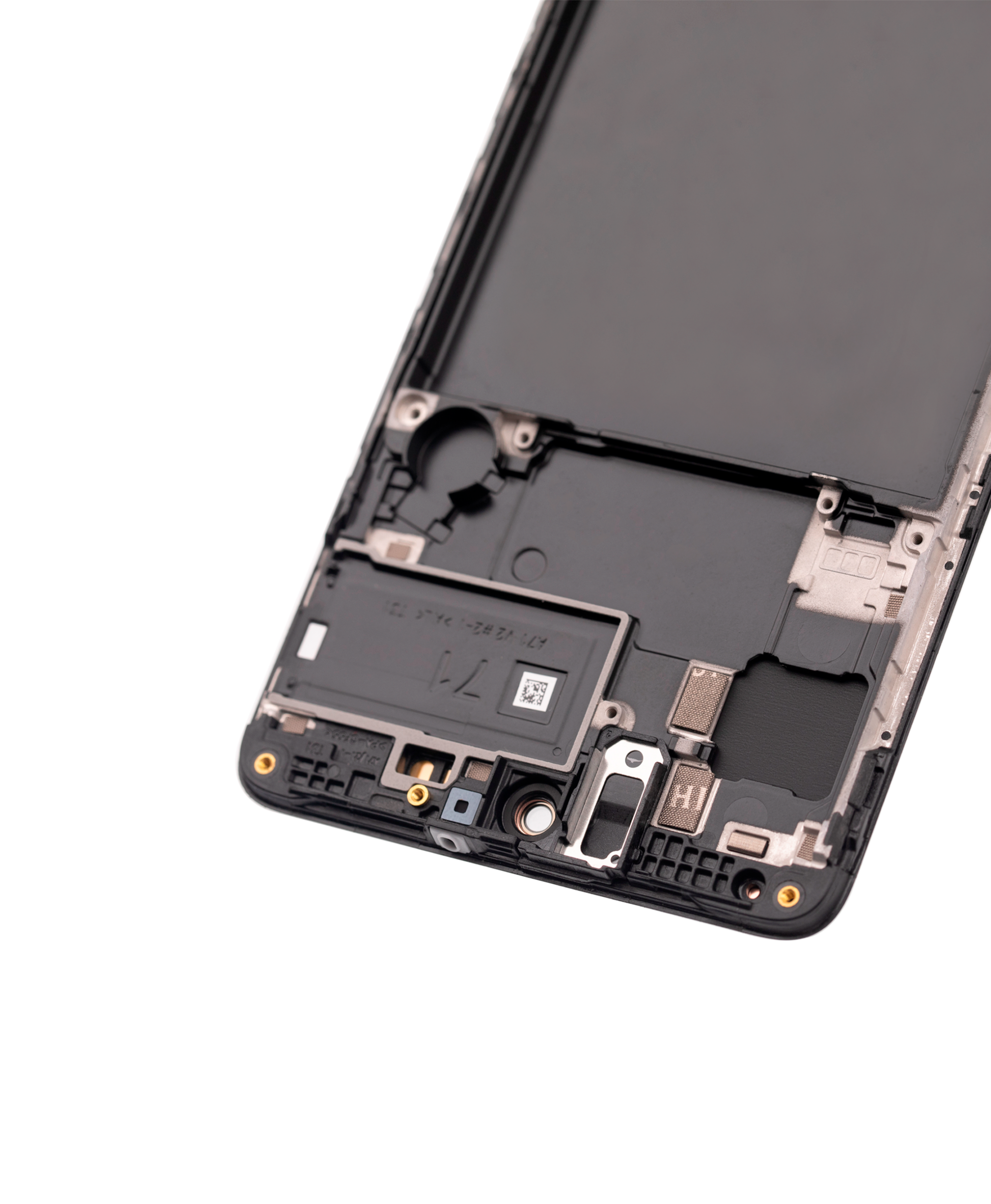 OLED Display mit Rahmen für Samsung Galaxy A71 (A715 / 2020) (Service Pack) – Bild 3