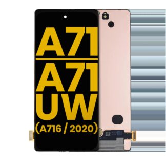 OLED Display ohne Rahmen für Samsung Galaxy A71 5G / A71 5G UW (A716 / 2020) (professionell aufgearbeitet)
