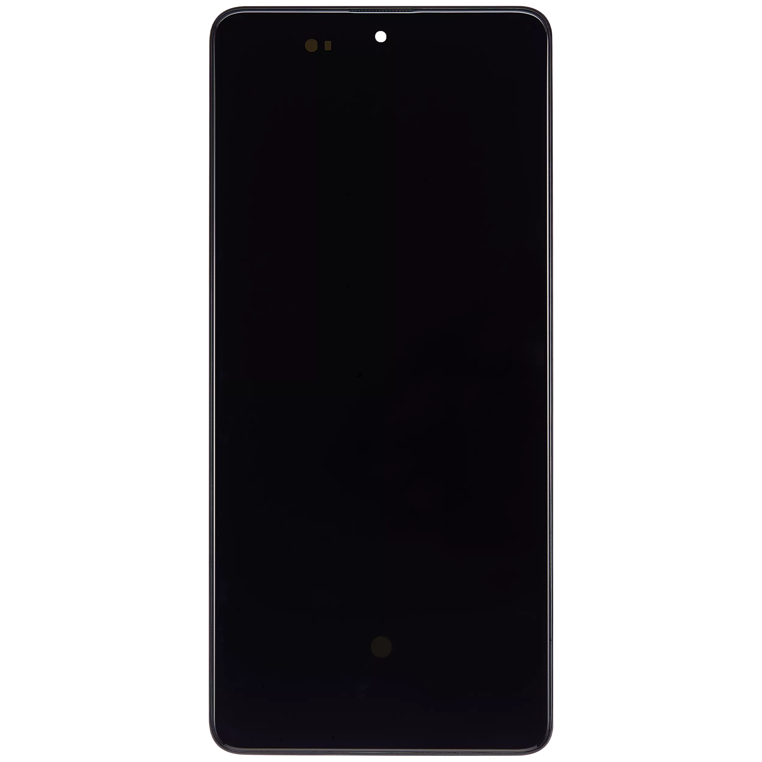OLED Display mit Rahmen für Samsung Galaxy A71 (A715 / 2020) (6.67") (Aftermarket Plus: Soft) – Bild 3