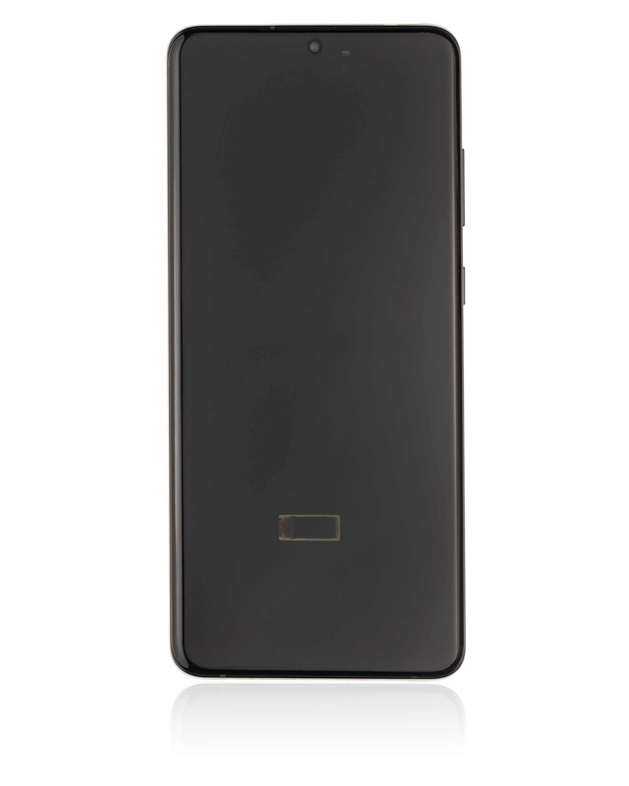 OLED Display mit Rahmen für Samsung Galaxy S20 Ultra 5G (professionell aufgearbeitet) (Cosmic Black) – Bild 2