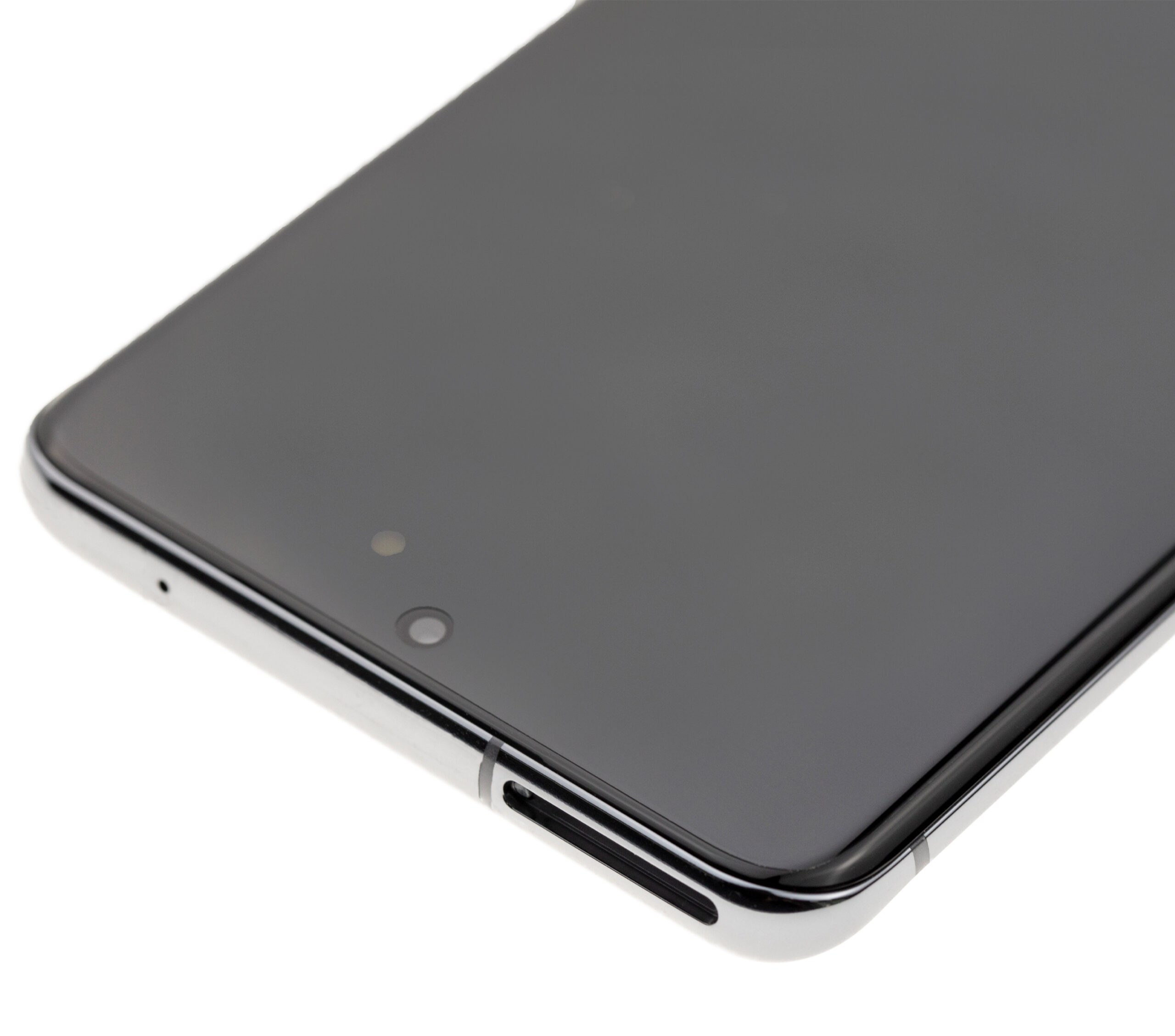 OLED Display mit Rahmen für Samsung Galaxy S20 Ultra 5G (professionell aufgearbeitet) (Cosmic Gray (Grau)) – Bild 4