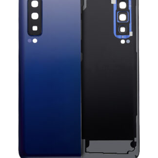 Rückdeckelglas mit Kameraglas für Samsung Galaxy Fold 4G (F900) (Premium) (Astro Blue)