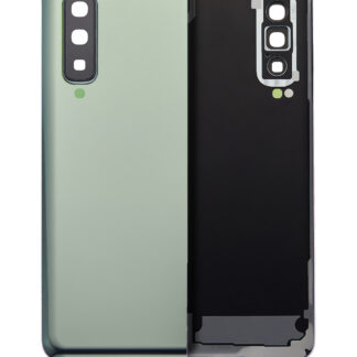 Rückdeckelglas mit Kameraglas für Samsung Galaxy Fold 4G (F900) (Aftermarket Plus) (Space Silver)
