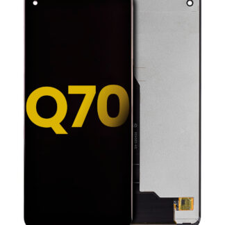 LCD Display ohne Fame für LG Q70 (professionell aufgearbeitet)
