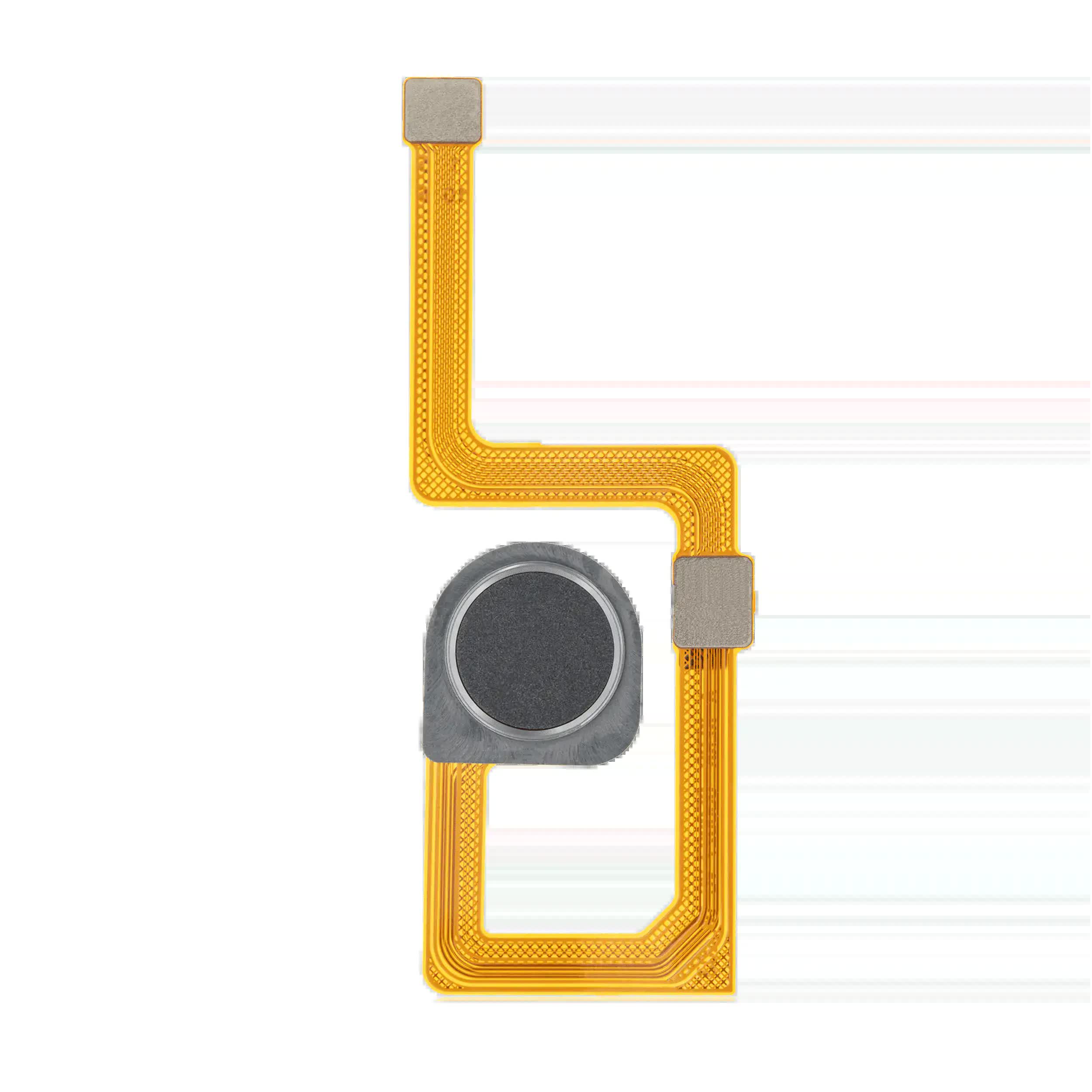 Fingerabdrucksensor mit Flexkabel für LG K51 (Titan Gray)