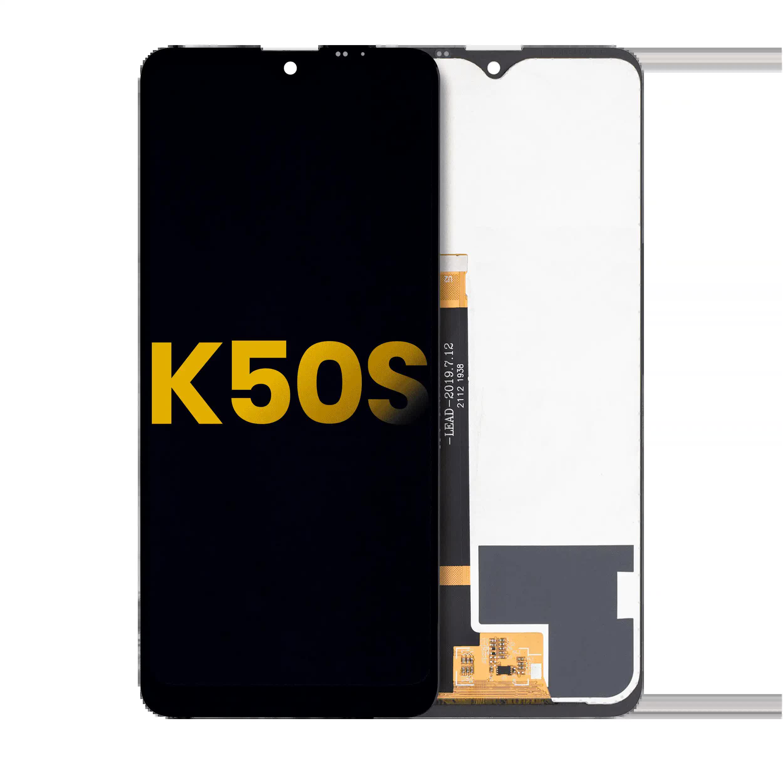 LCD Display ohne Rahmen für LG K50s (professionell aufgearbeitet)