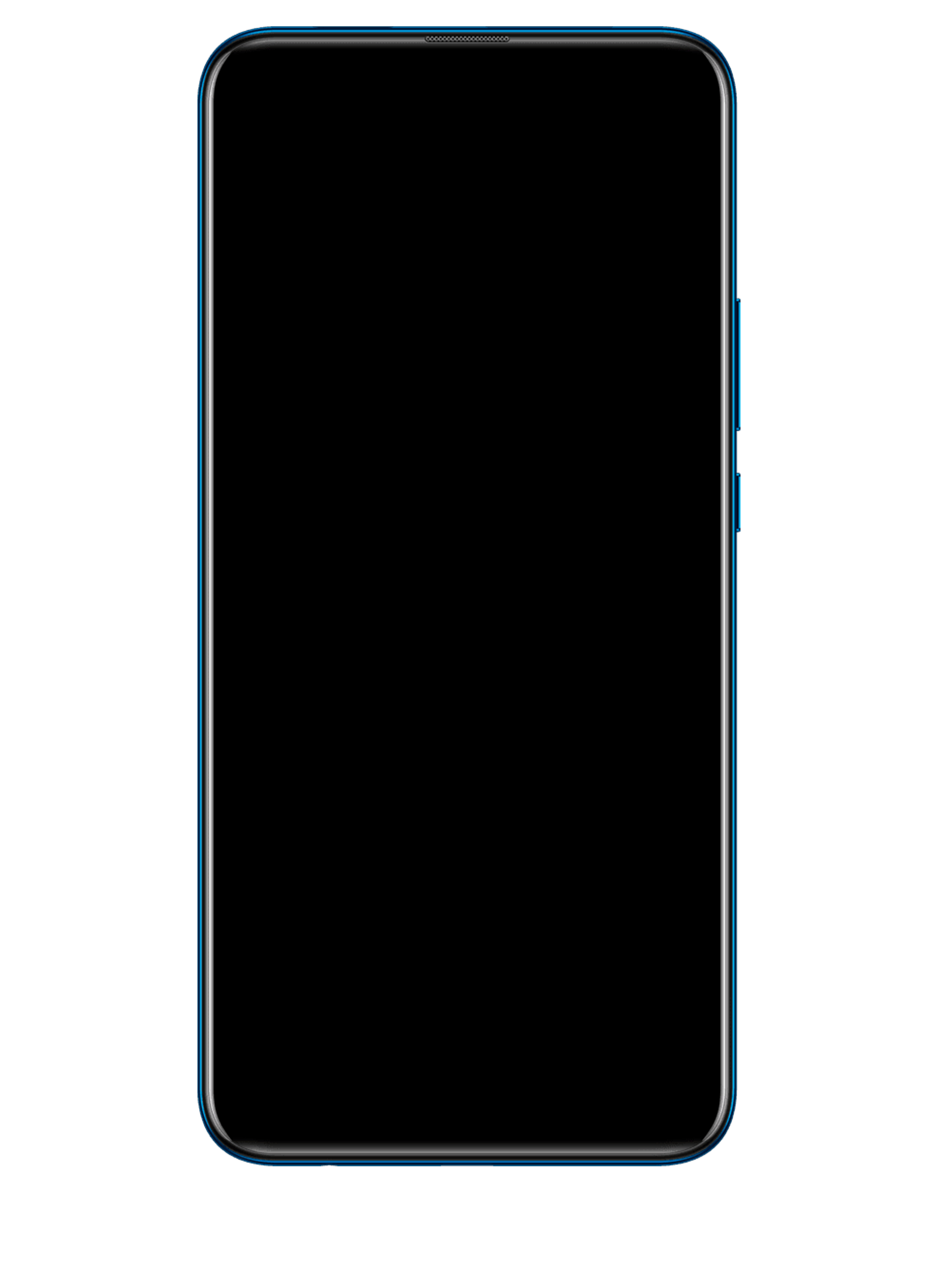 LCD Display mit Rahmen für Huawei Y9 Prime (2019) (professionell aufgearbeitet) (Sapphire Blue) – Bild 2