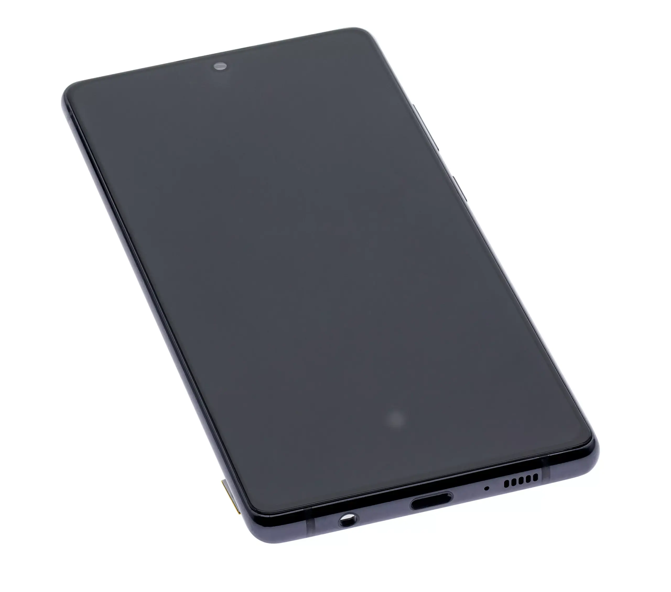 OLED Display mit Rahmen für Samsung Galaxy A716V (A716V / 2020) (Verizon 5G UW Rahmen einzeln) (professionell aufgearbeitet) (Prism Cube Black) – Bild 4