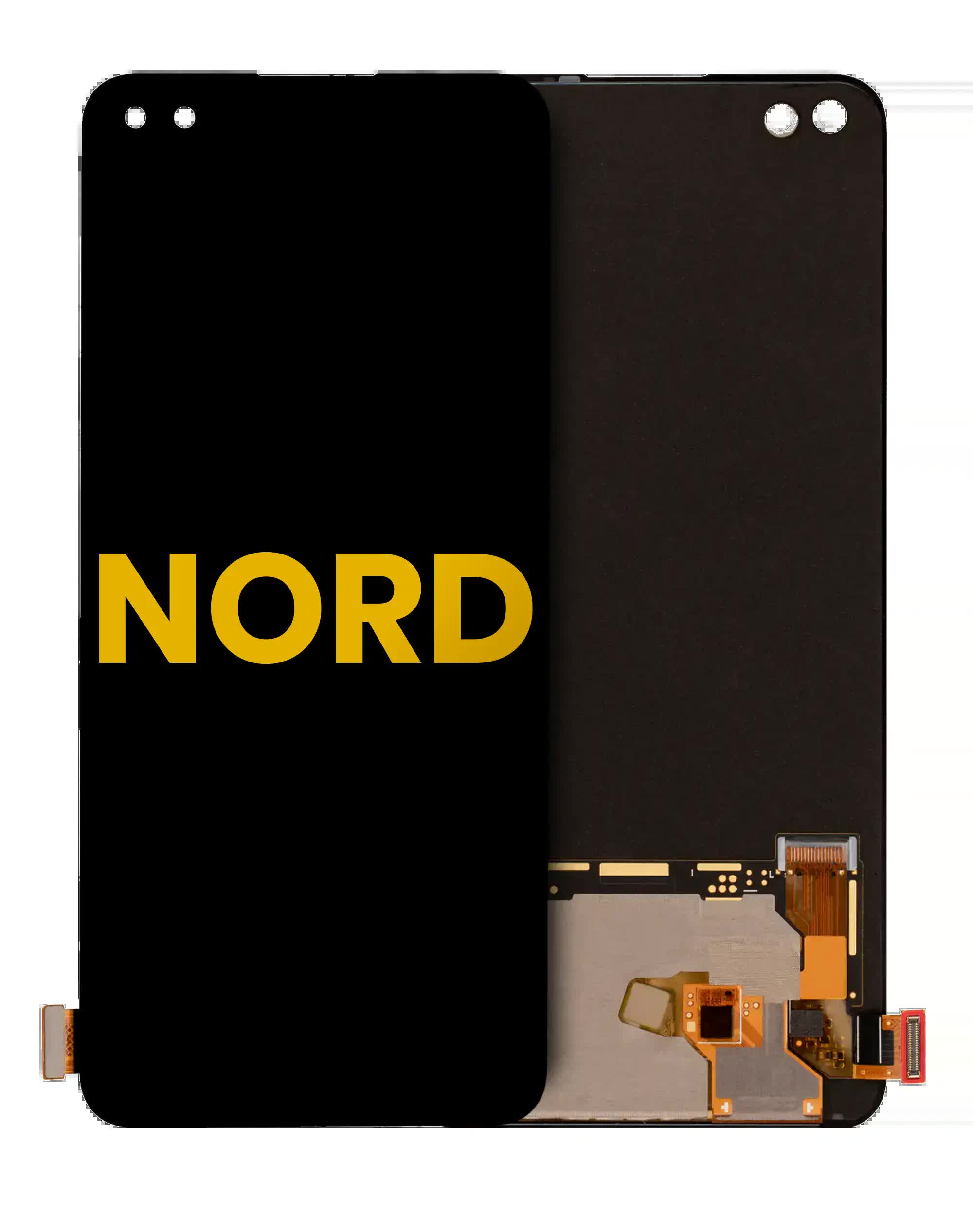 OLED Display ohne Rahmen für OnePlus Nord (professionell aufgearbeitet)