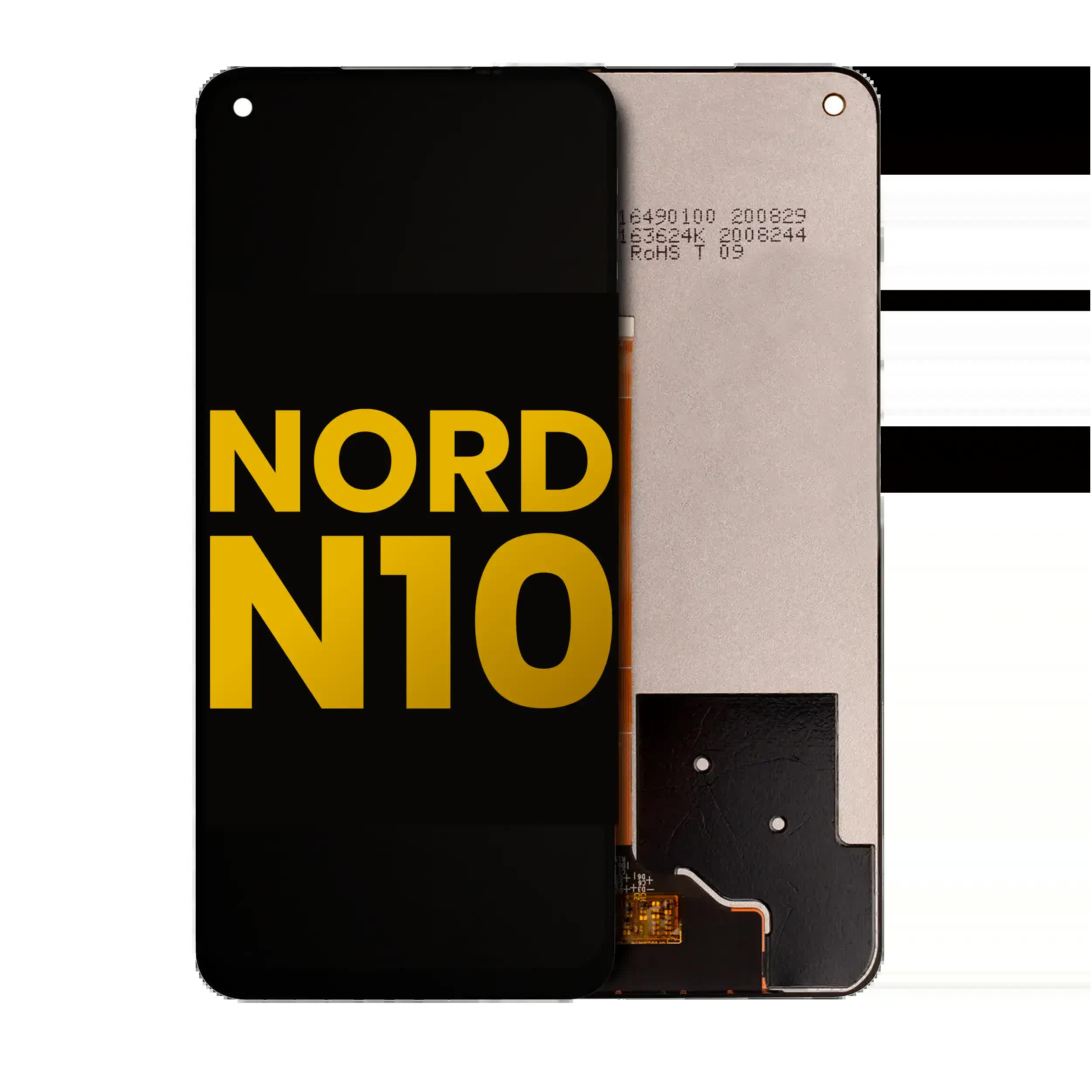 LCD Display ohne Rahmen für OnePlus Nord N10 5G (professionell aufgearbeitet)