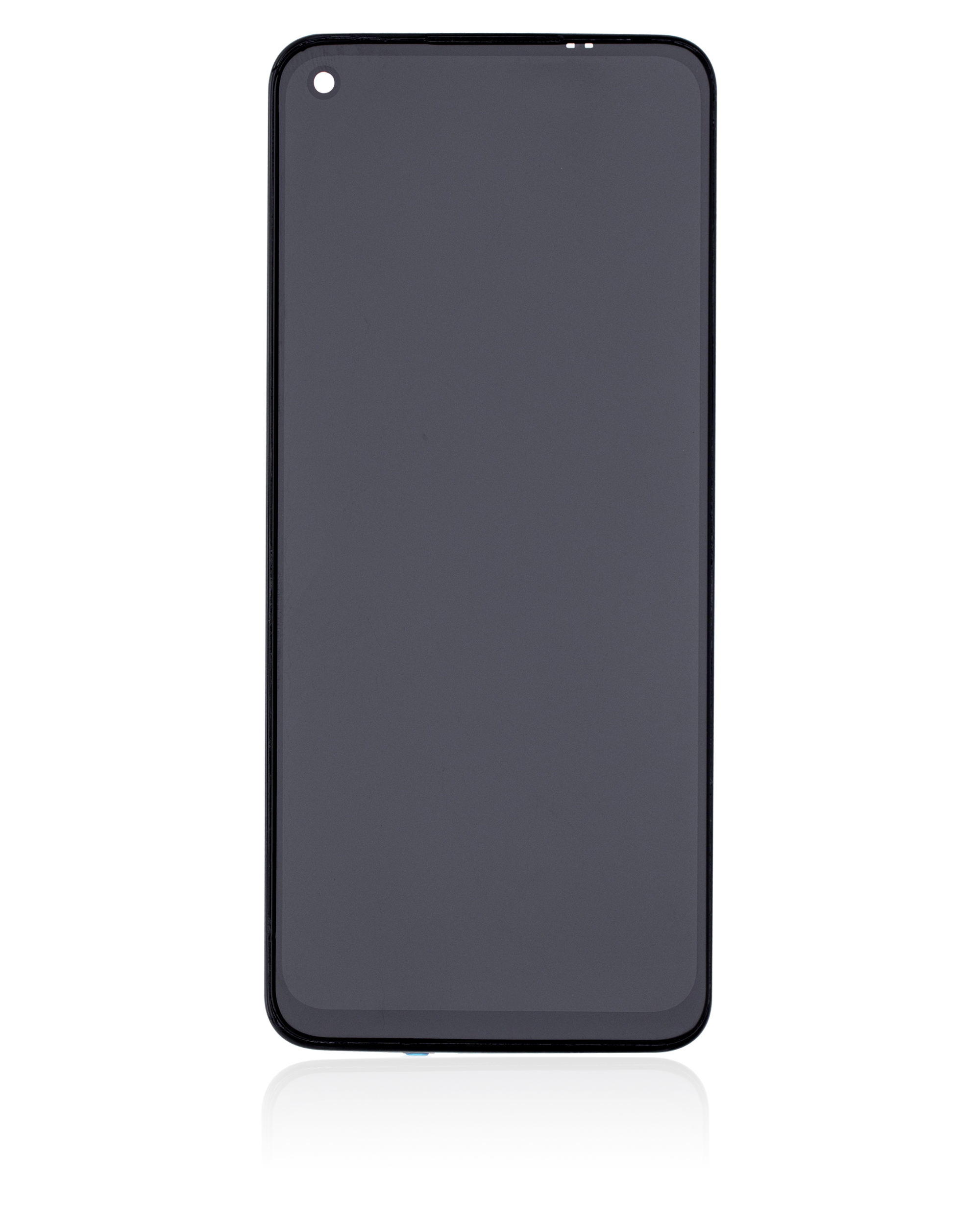 LCD Display mit Rahmen für OnePlus Nord N10 5G (professionell aufgearbeitet) (Midnight Ice) – Bild 2