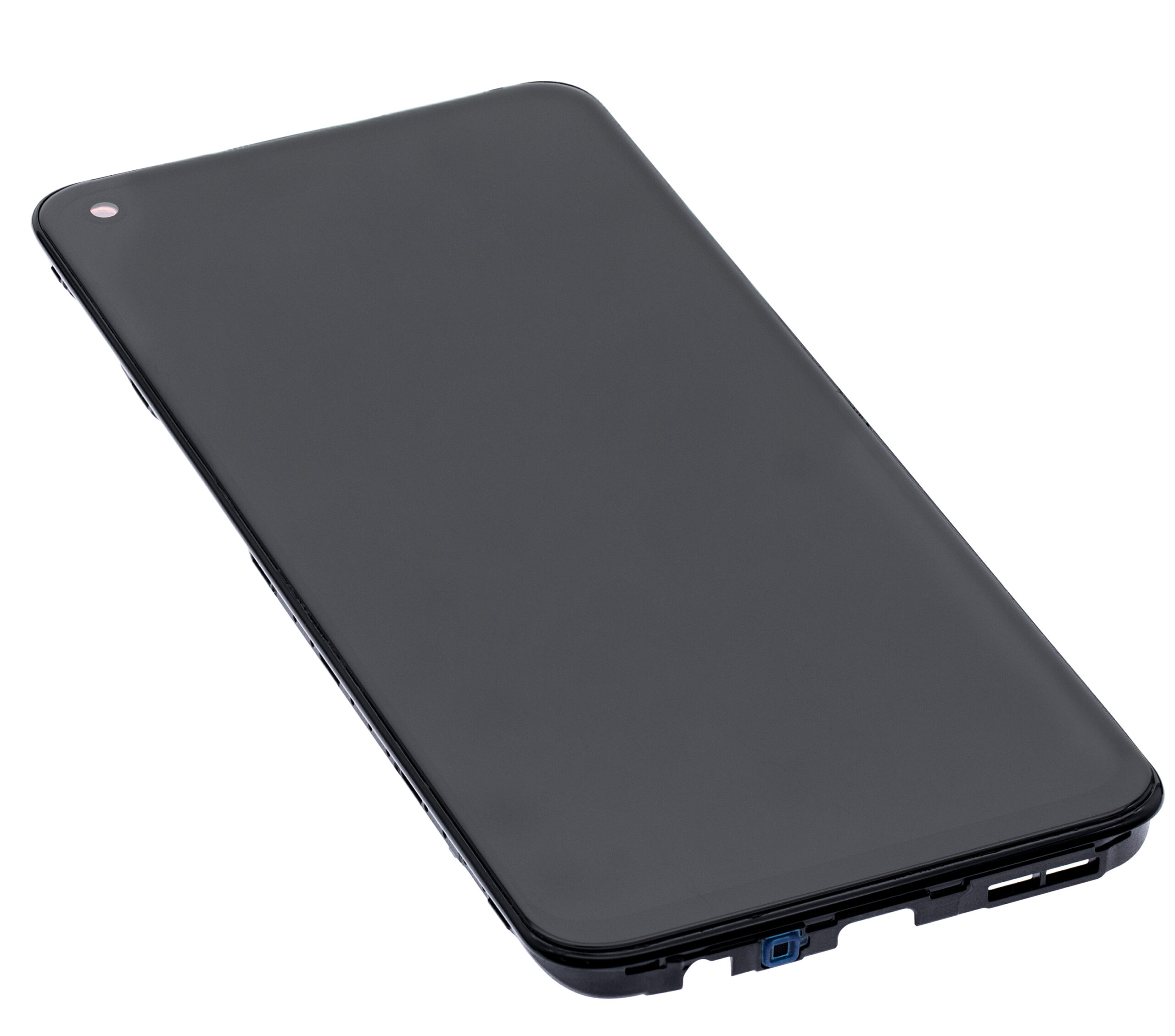 LCD Display mit Rahmen für OnePlus Nord N10 5G (professionell aufgearbeitet) (Midnight Ice) – Bild 4