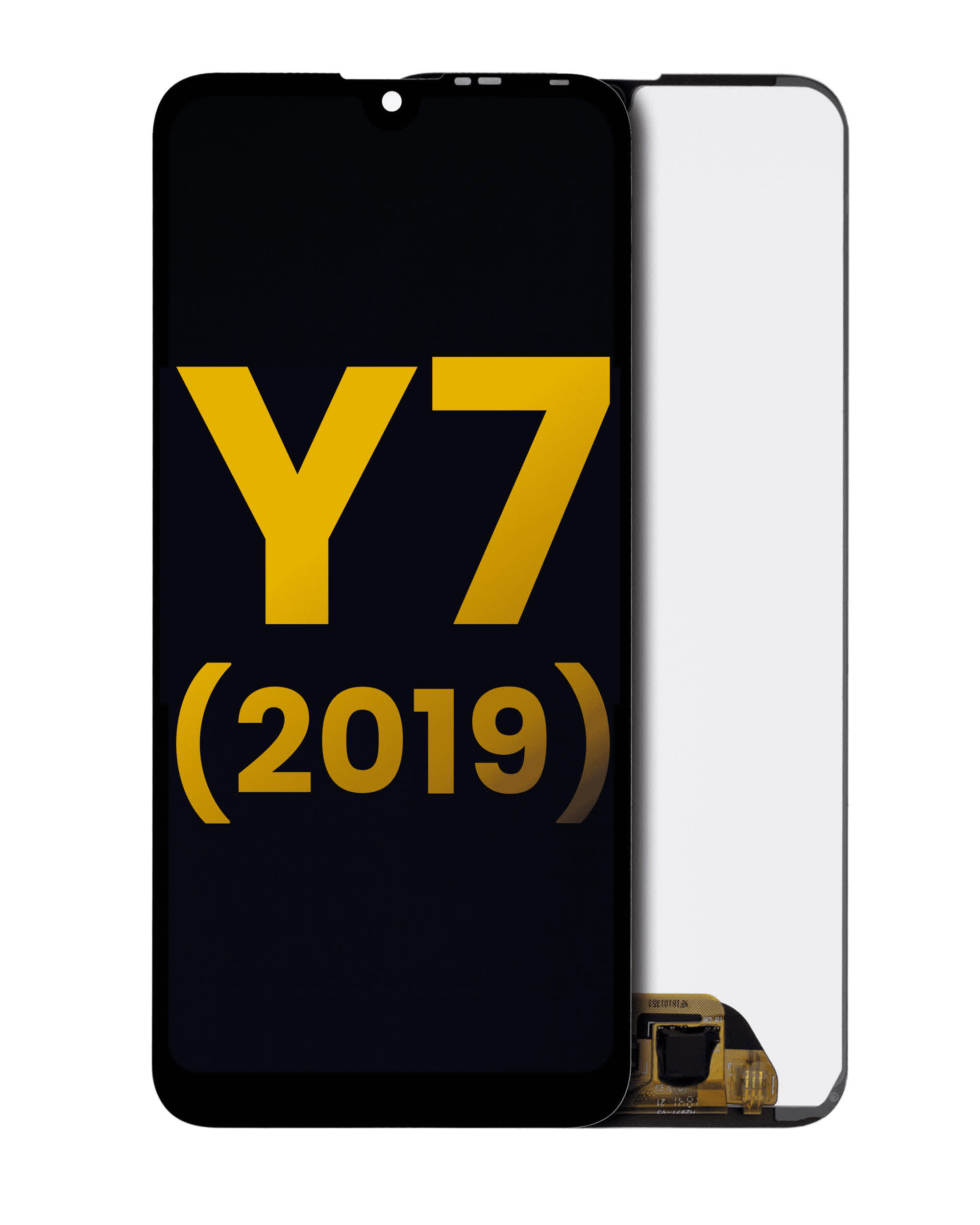 LCD Display ohne Rahmen für Huawei Y7 (2019) (professionell aufgearbeitet)