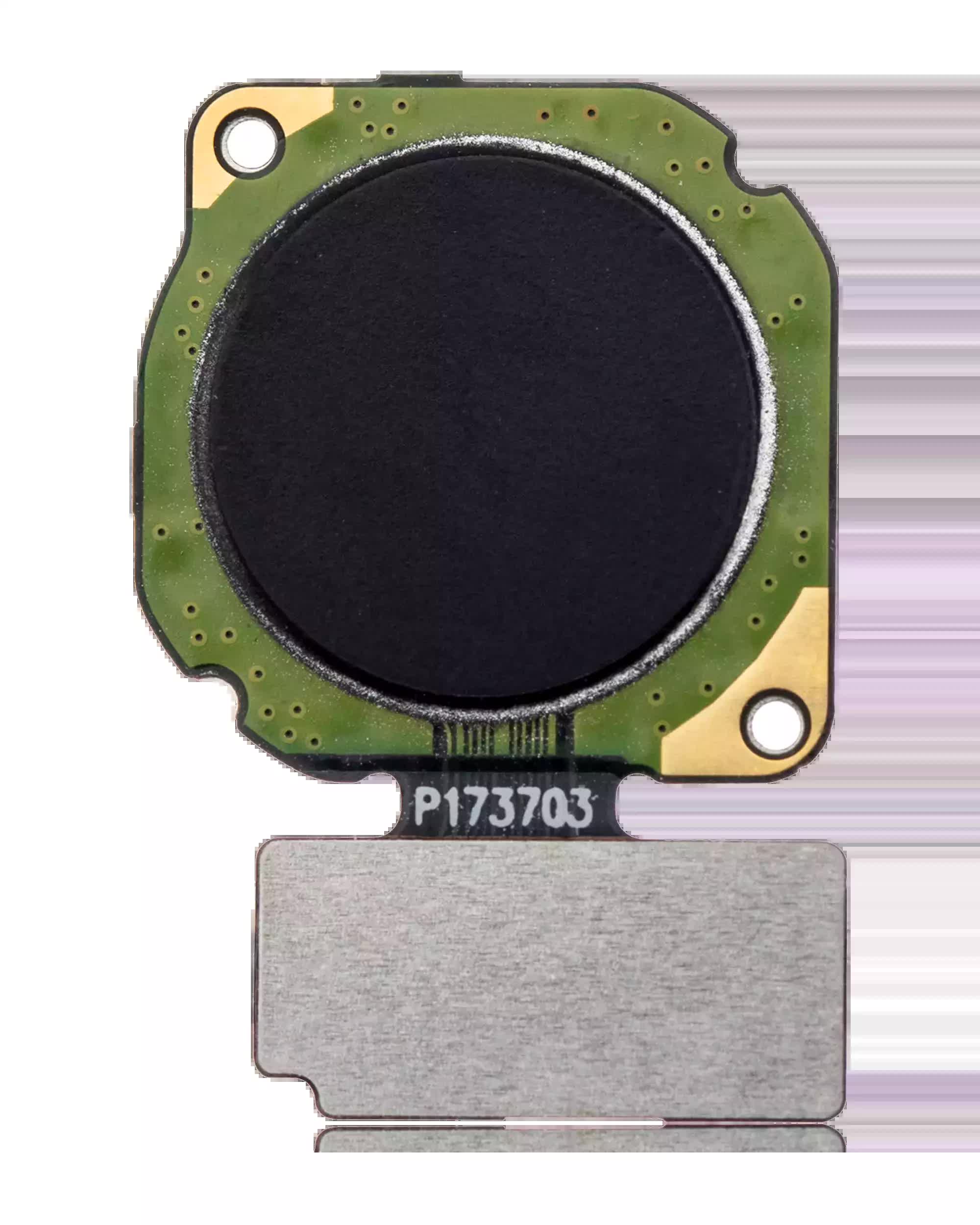 Fingerabdrucksensor mit Flexkabel für Huawei Y7 (2019) (Midnight Black (Schwarz))