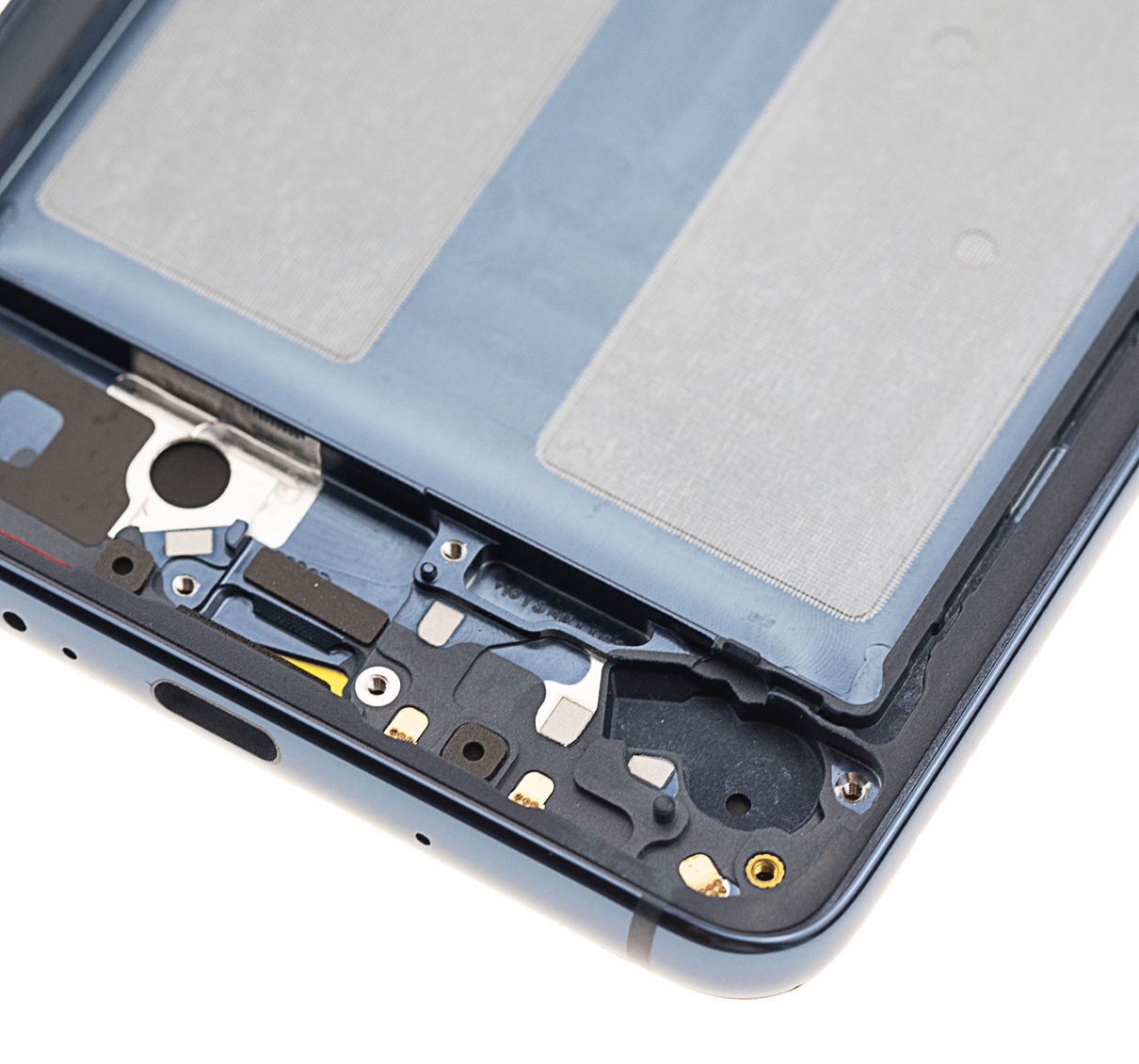 LCD Display mit Rahmen für Huawei Mate 20 (professionell aufgearbeitet) (Midnight Blue) – Bild 2