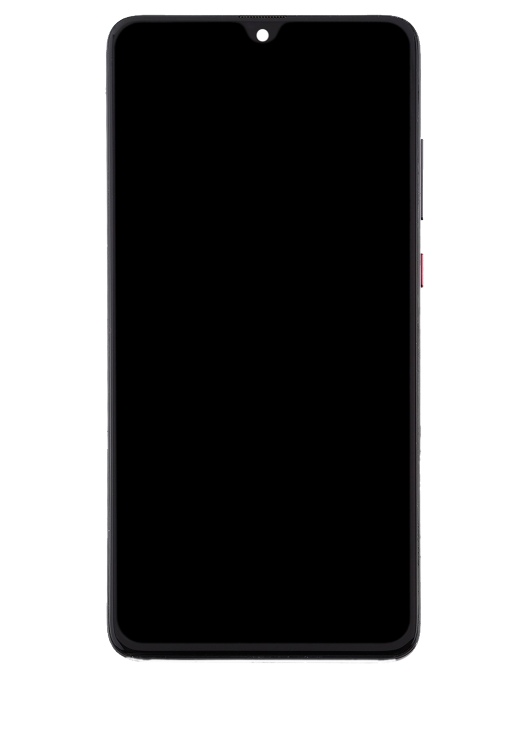LCD Display mit Rahmen für Huawei Mate 20 (professionell aufgearbeitet) (Twilight Black) – Bild 2