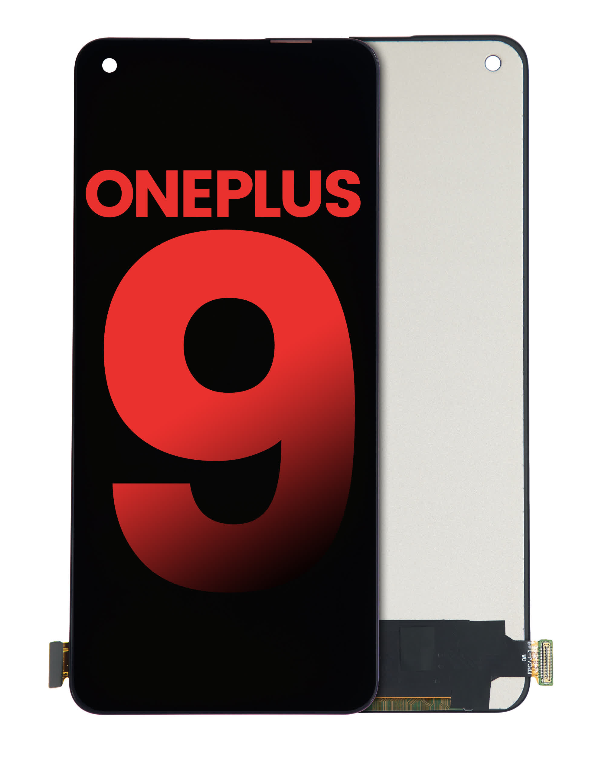 OLED Display ohne Rahmen für OnePlus 9 (alle Modelle) (Aftermarket Plus)