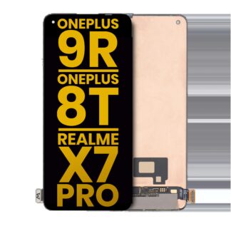 OLED Display ohne Rahmen für OnePlus 9R / OnePlus 8T / Realme X7 Pro (professionell aufgearbeitet)