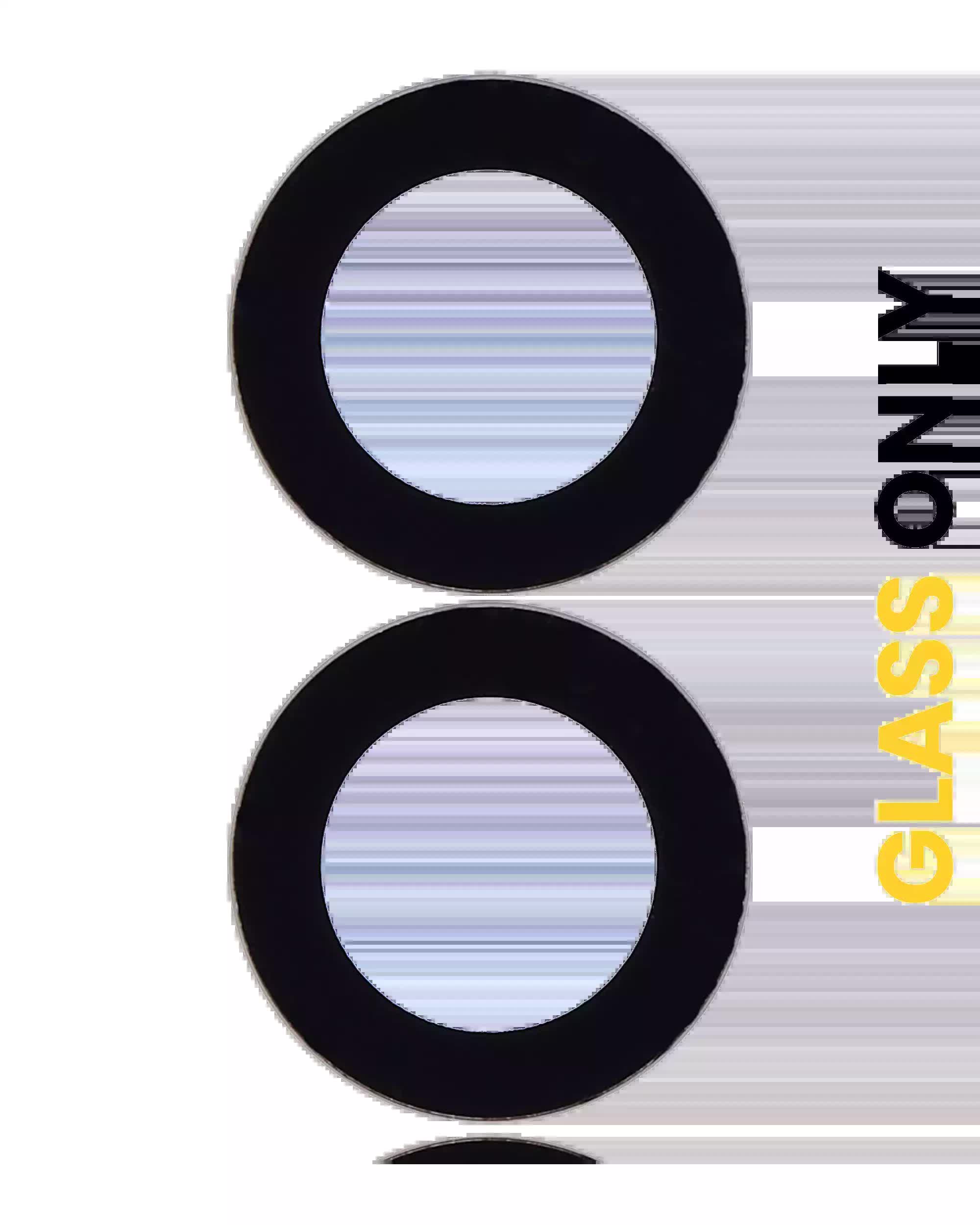 Rückkamera-Glas (nur Glas) mit Klebefolie für OnePlus 9R (2-teiliges Set)