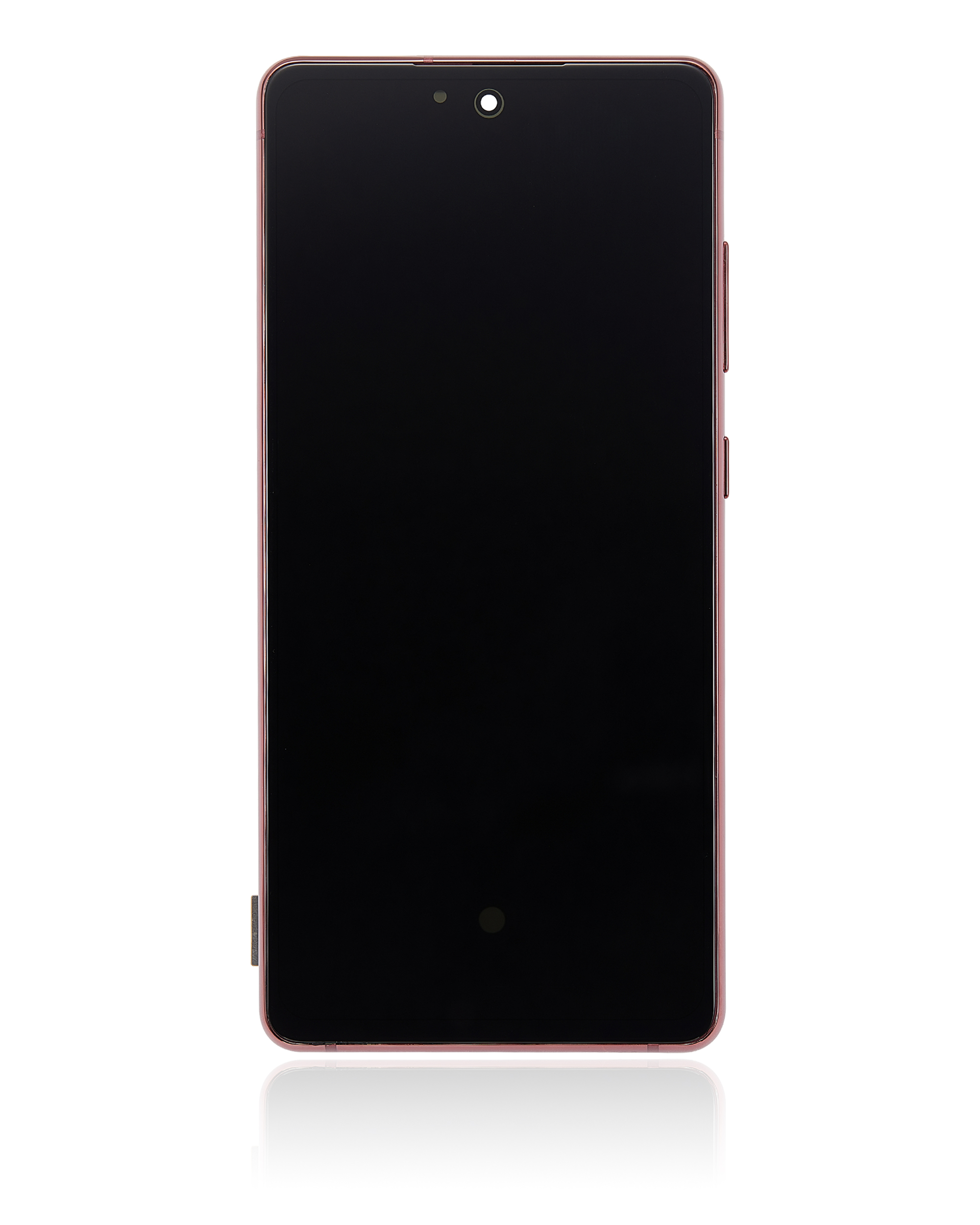 OLED Display mit Rahmen für Samsung Galaxy S20 FE 4G / 5G (Aftermarket Plus) (Cloud Red) – Bild 3