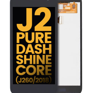 LCD Display ohne Rahmen für Samsung Galaxy J2 Pure / Dash / Shine / Core (J260 / 2018) (professionell aufgearbeitet)