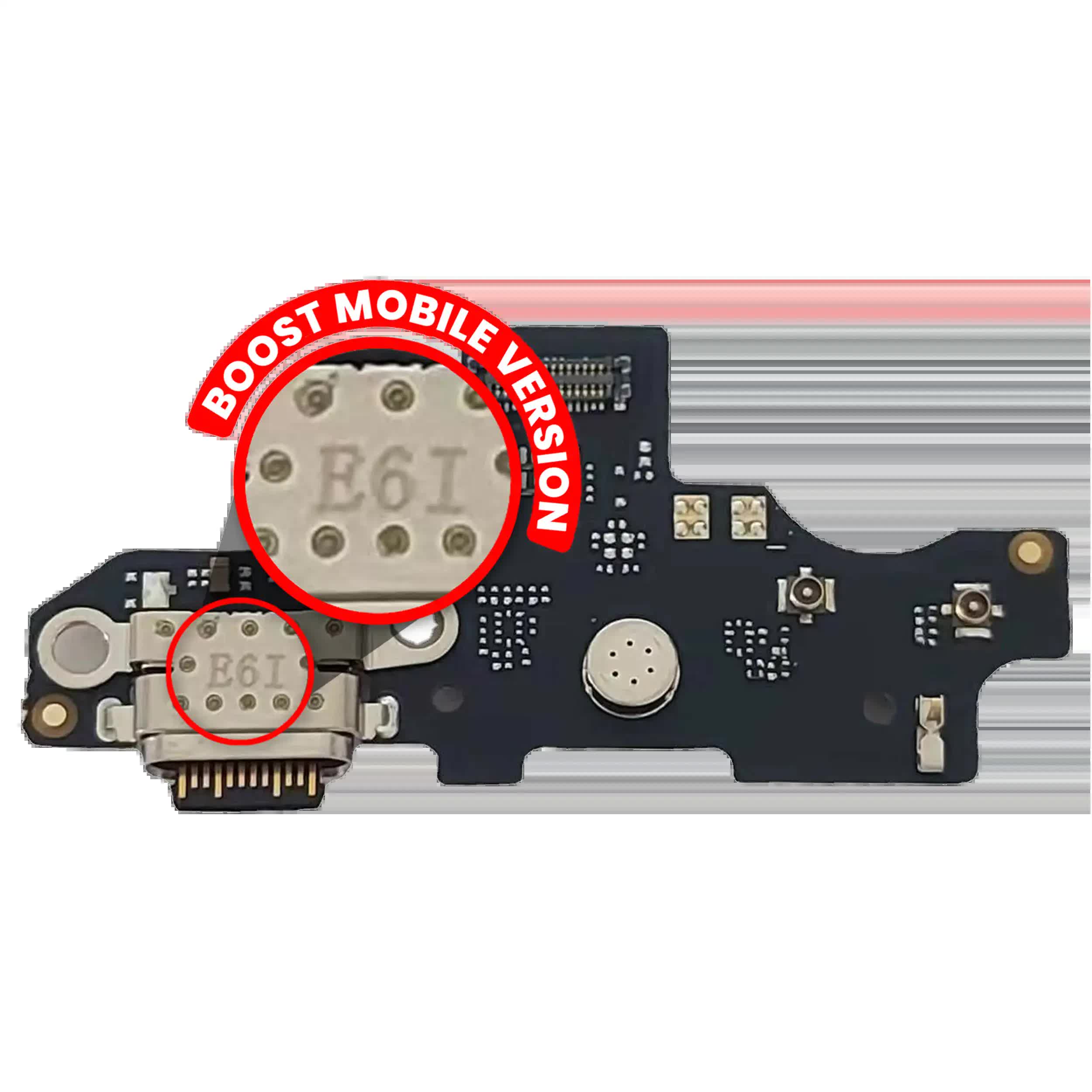 Ladebuchse mit PCB-Platine für Coolpad Legacy 2019 (3705AS / Boost Mobile Version) (Aftermarket Plus)