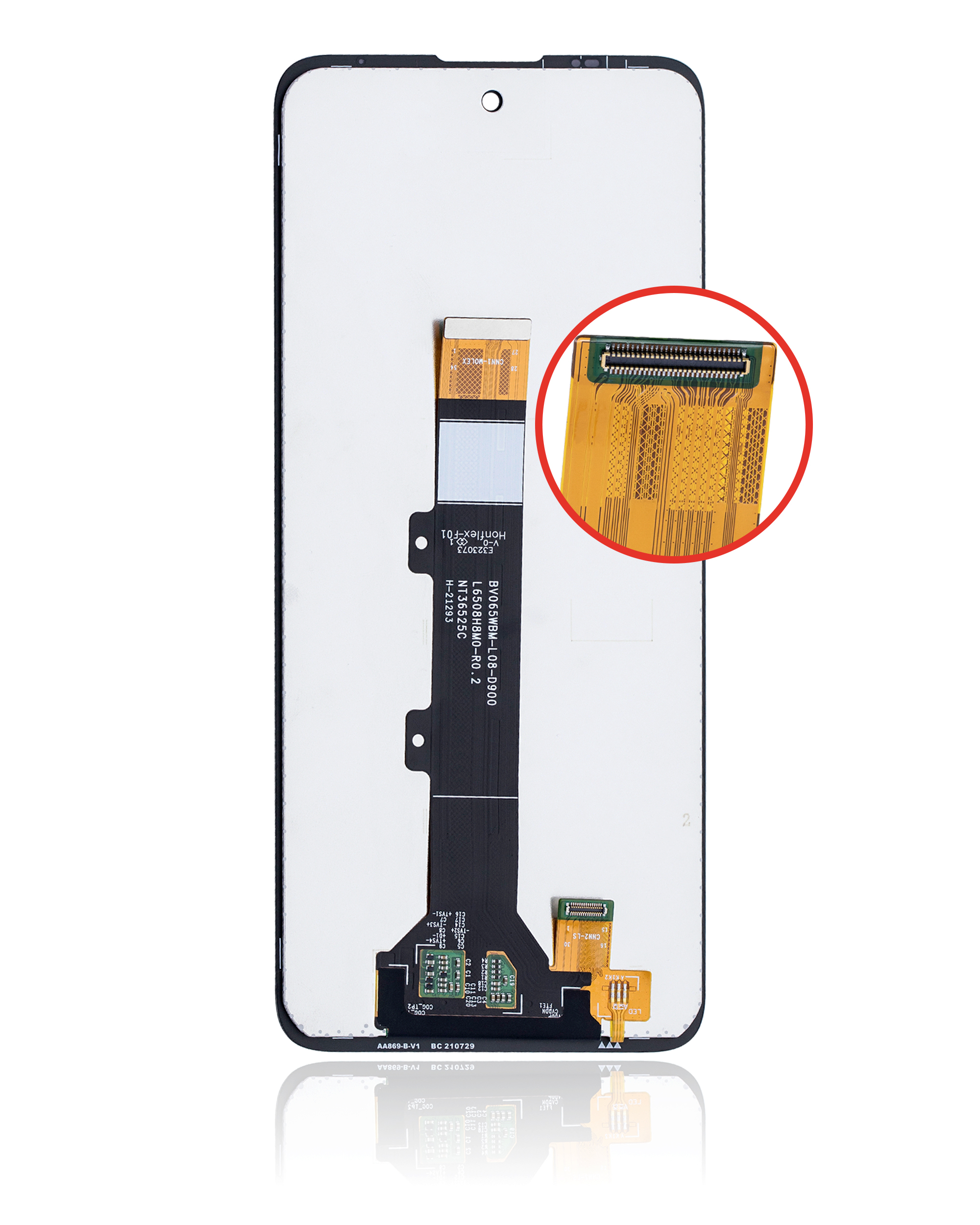 LCD Display ohne Rahmen für Motorola Moto E40 (XT2159 / 2021) / E30 (XT2158-6 / 2021) (professionell aufgearbeitet) – Bild 3